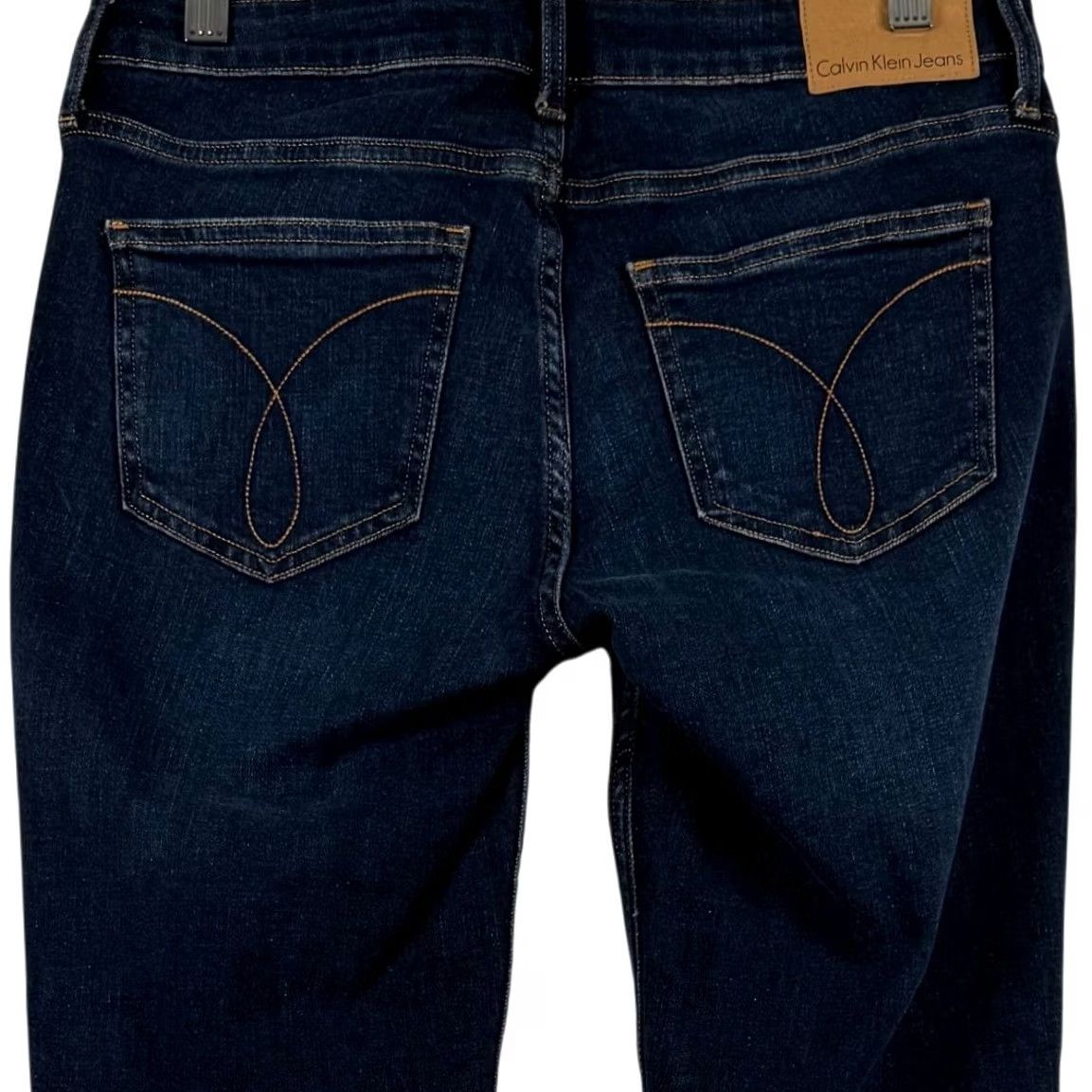 Vintage Calvin Klein Jeans Skinny Ankle Dark Wash Size 6 Stretch Denim 2017 ERA Womens Size 28" / US 6 / IT 42 - 3 Thumbnail