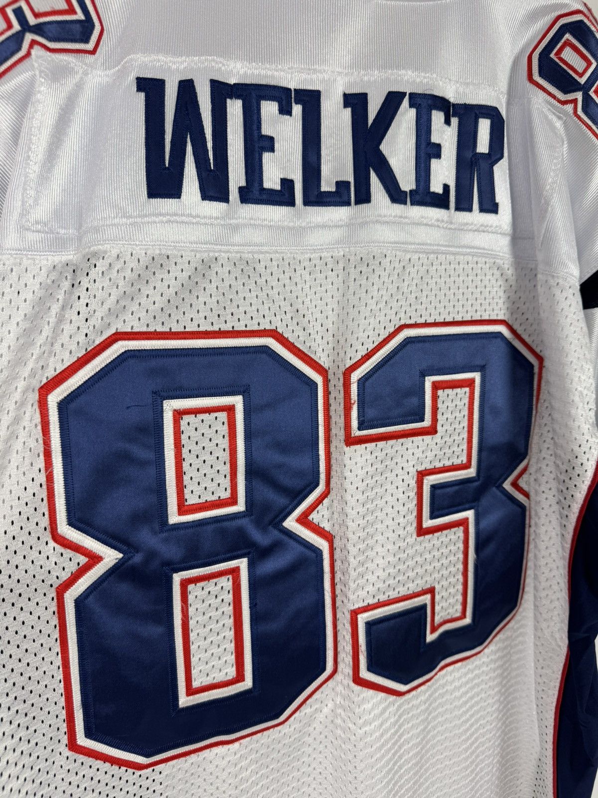 NFL × Reebok Reebok NFL Patriots #83 Welker Jersey Size US XL / EU 56 / 4 - 12 Thumbnail