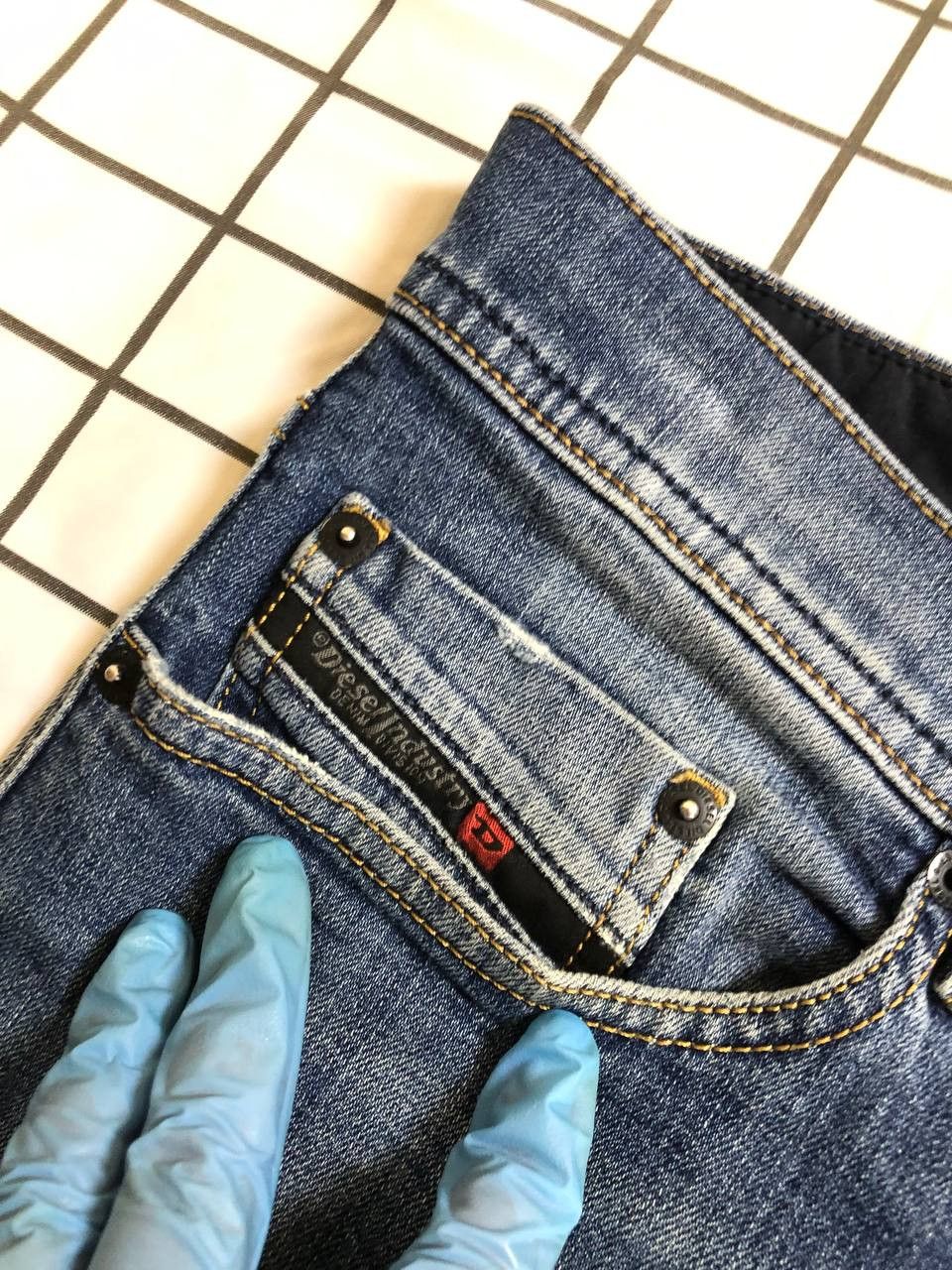 Diesel DIESEL TEPPHAR Wash Denim Slim Carrot Stretch Jeans Size US 34 / EU 50 - 15 Thumbnail