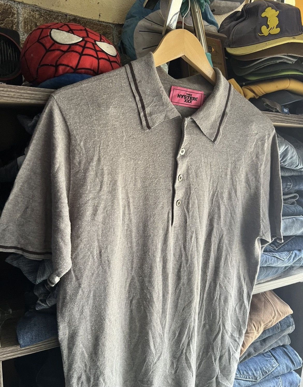 Hysteric Glamour 🔥Vintage Hysteric Glamour Big Print Polo Size US M / EU 48-50 / 2 - 11 Thumbnail
