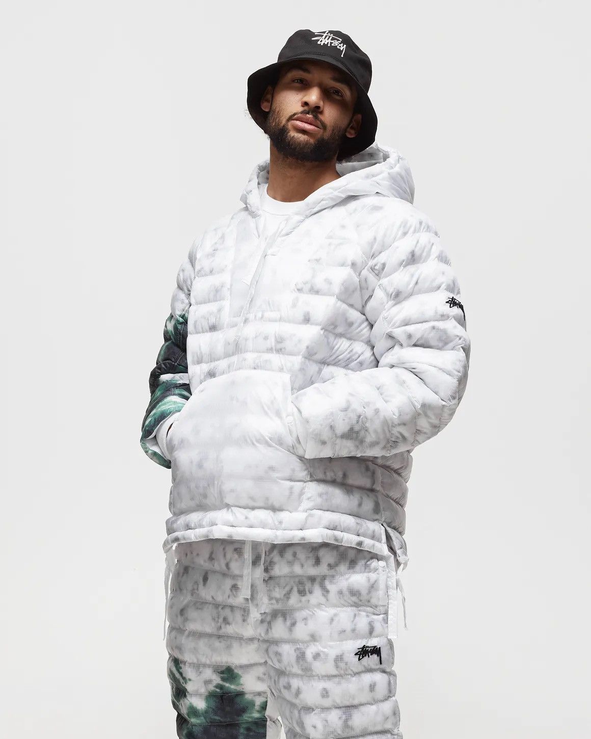 Nike × Stussy $350 Nike x Stussy Insulated Pullover Jacket XS DC1084-101 Size US XS / EU 42 / 0 - 10 Thumbnail