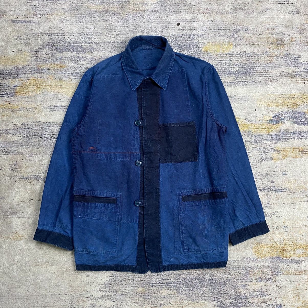Blue Blue Japan × Indigo × Kapital Blue blue japan arigato reversible indigo chore jacket Size US L / EU 52-54 / 3 - 1 Thumbnail