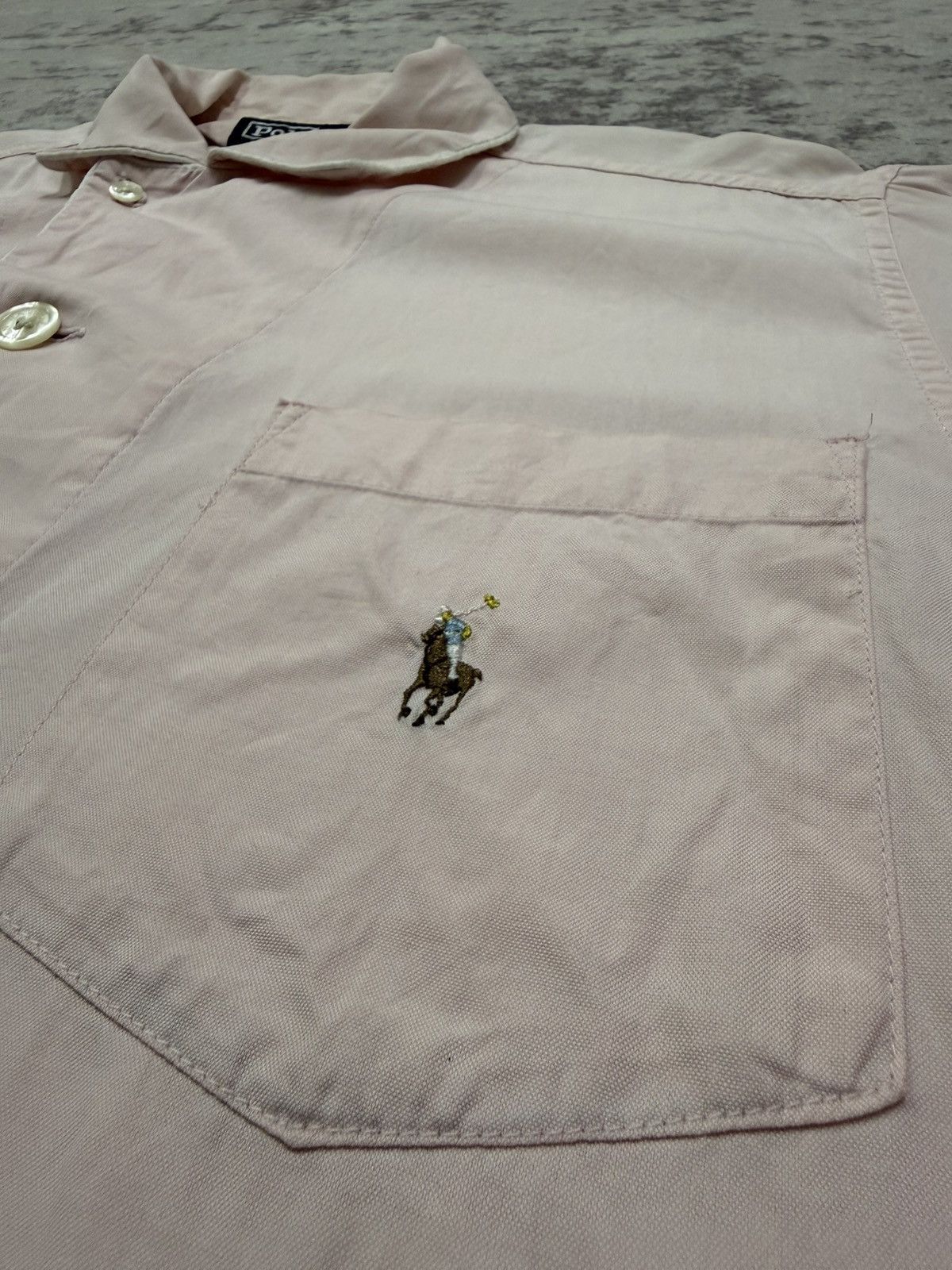 Polo Ralph Lauren Vintage Polo Ralph Lauren Small Pony Button Up Pyjama Size M / US 6-8 / IT 42-44 - 5 Thumbnail