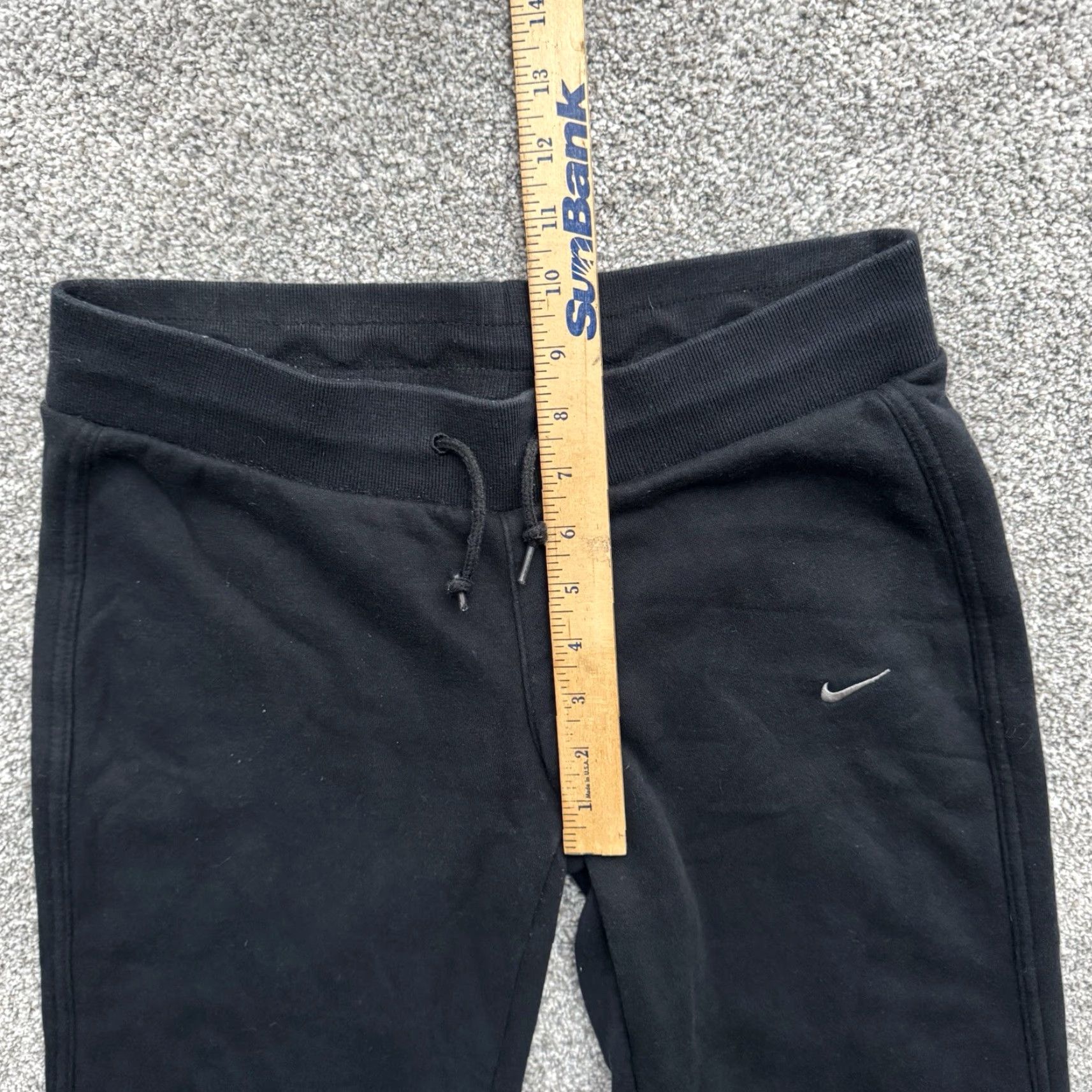 Nike VINTAGE Nike The Athletic Dept Drill Pants XS Sweatpants Drawstring Black Streetwear Swoosh Men Boys Mens Size US 27 - 5 Thumbnail
