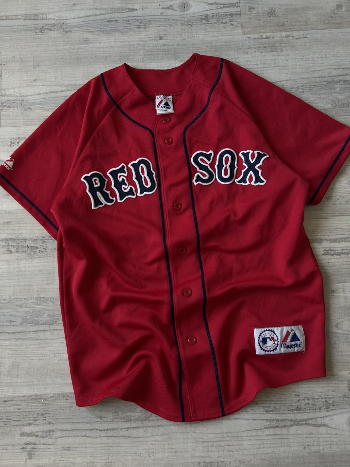 Vintage Vintage MLB Boston Red Sox Stitched Baseball Jersey Size US M / EU 48-50 / 2 - 1 Thumbnail