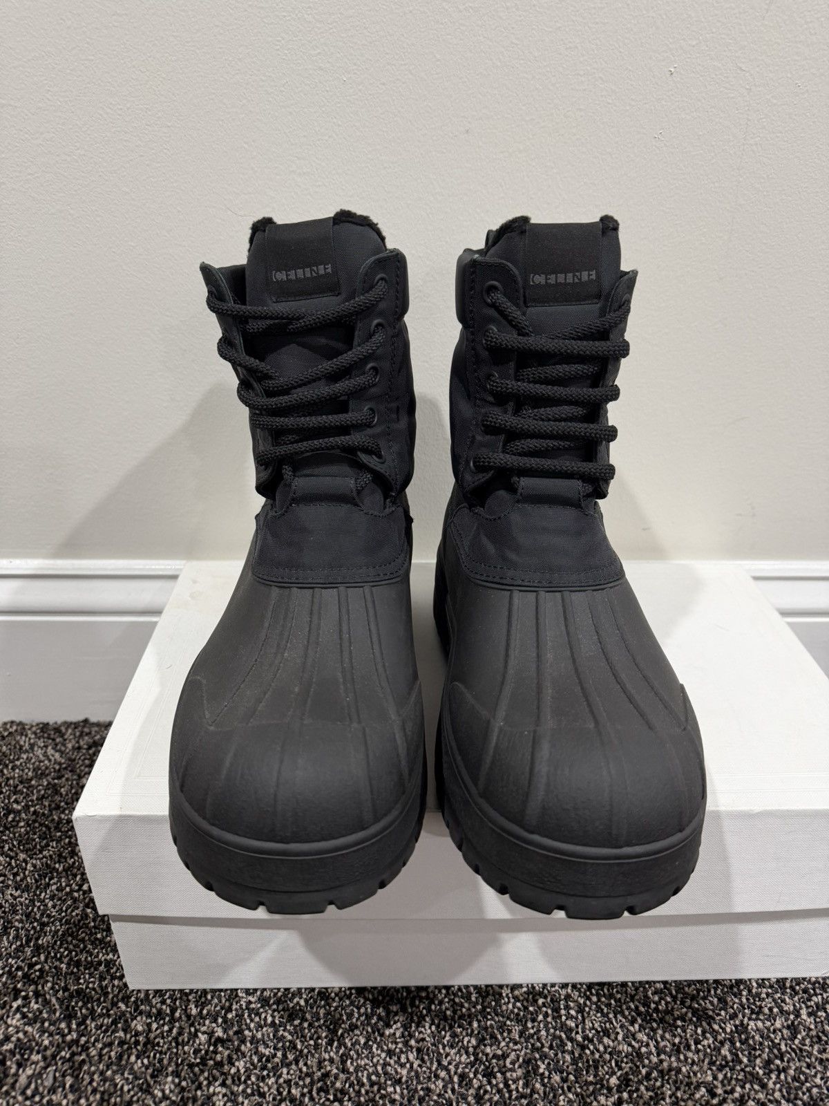Celine Celine x Phoebe Philo Black Duck Boots Size US 6 / IT 36 - 3 Thumbnail