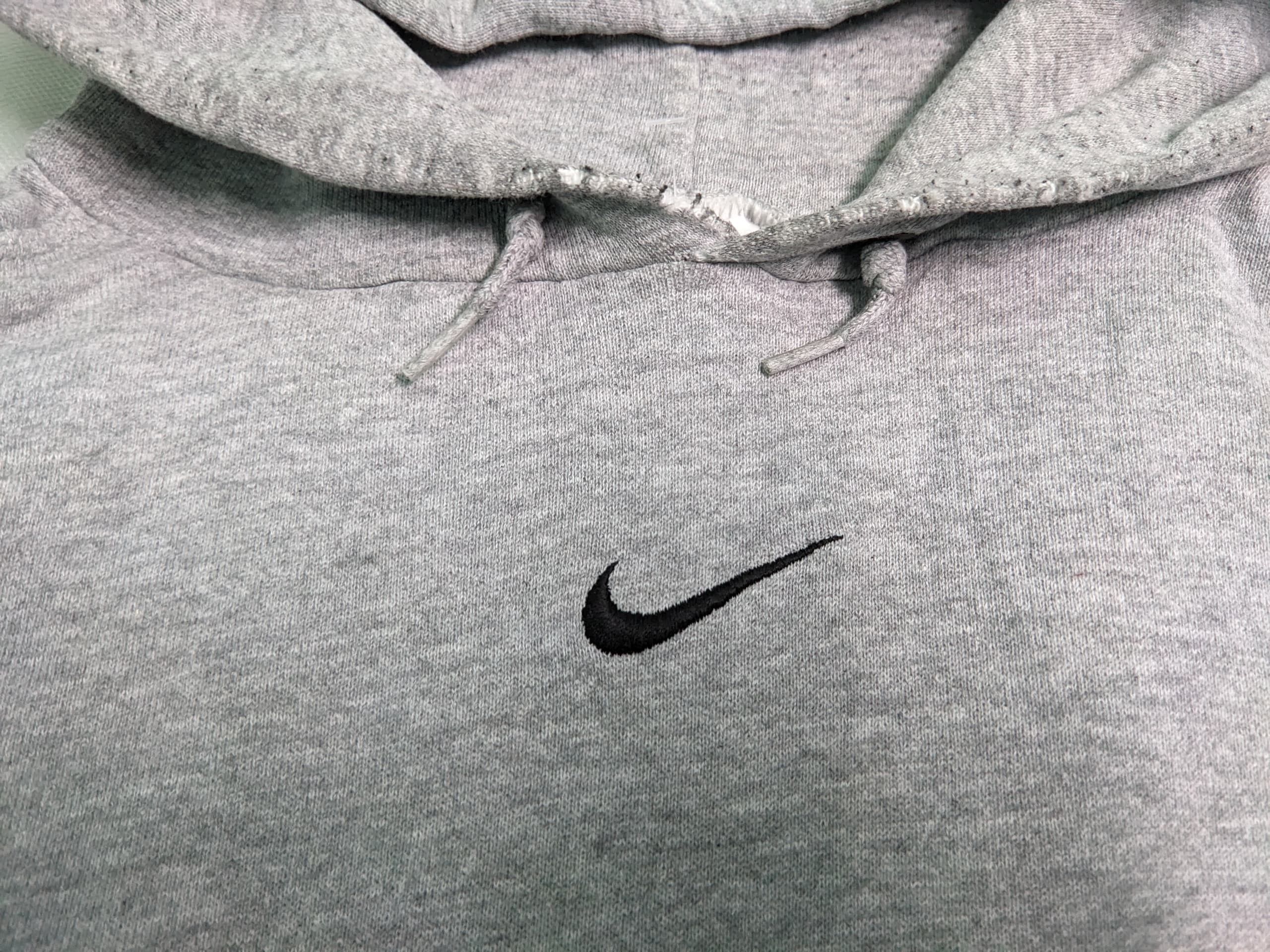 Nike × Vintage 90s VINTAGE NIKE CENTER LOGO PULLOVER HOODIE TRAVIS SCOTT Size US M / EU 48-50 / 2 - 2 Thumbnail