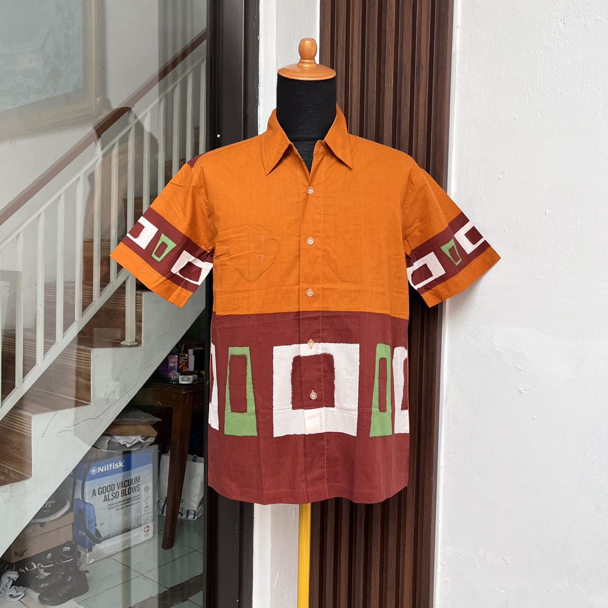 Mambo × Vintage RARE Surf Style Mambo Shirt Cotton Big Logo Never Worn Size US S / EU 44-46 / 1 - 2 Thumbnail