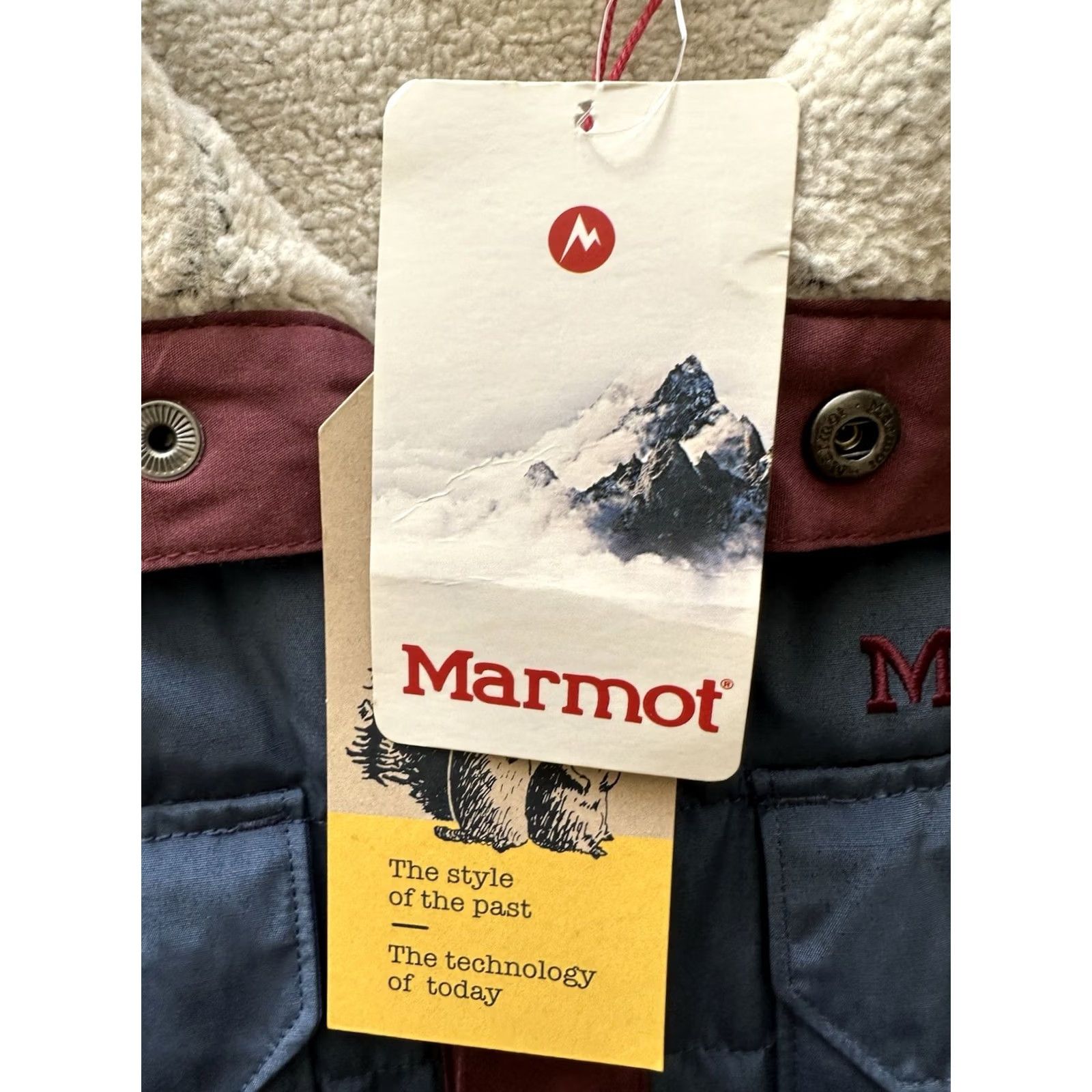 Marmot Marmot Weslo Fleece Line Outdoor Jacket Maroon/Navy Men’s L NWT Jacket Size US L / EU 52-54 / 3 - 3 Thumbnail