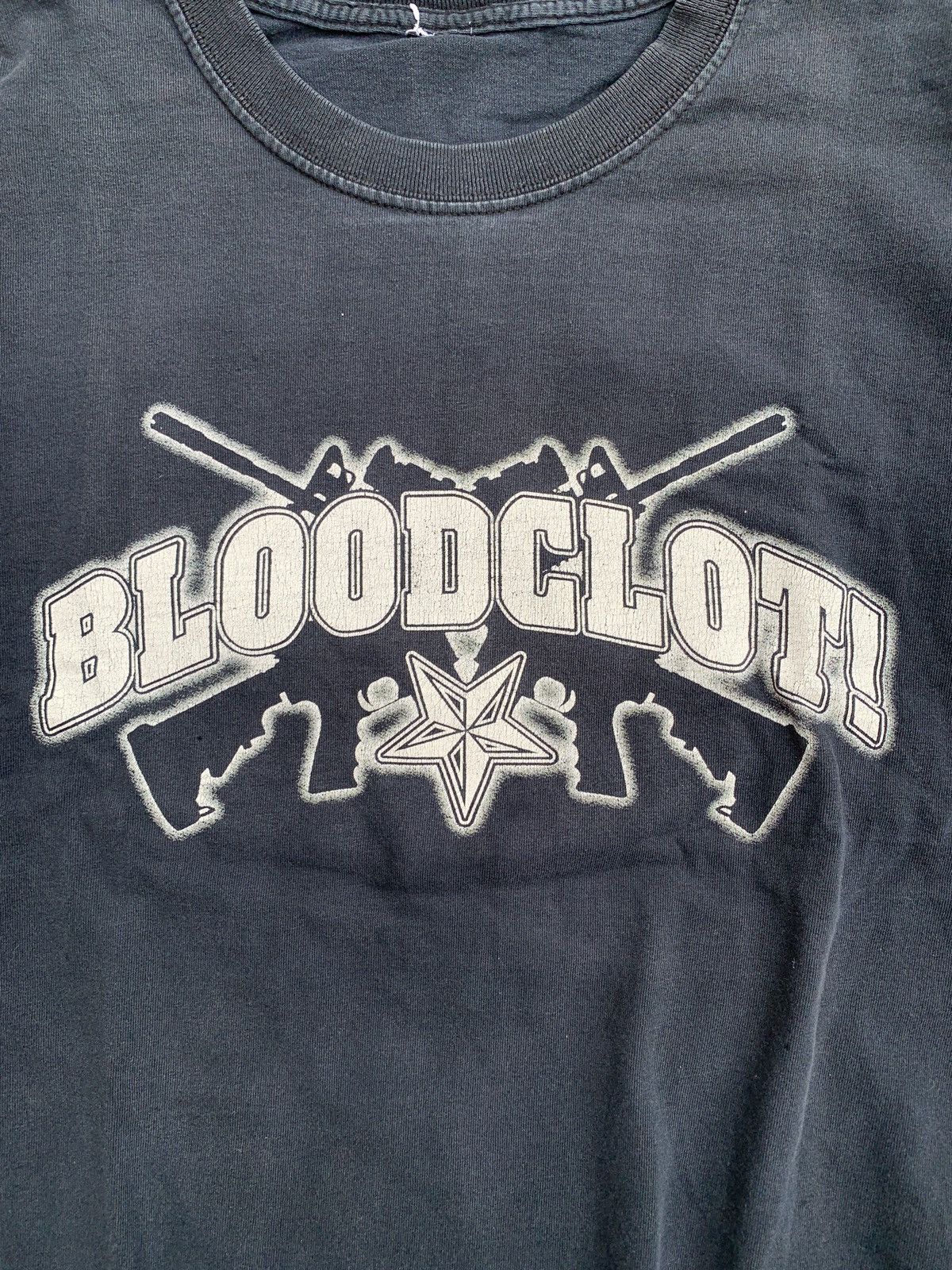 Band Tees × Vintage Vintage 2008 Bloodclot “Burn Babylon Burn” Album T-Shirt Size US XL / EU 56 / 4 - 4 Thumbnail
