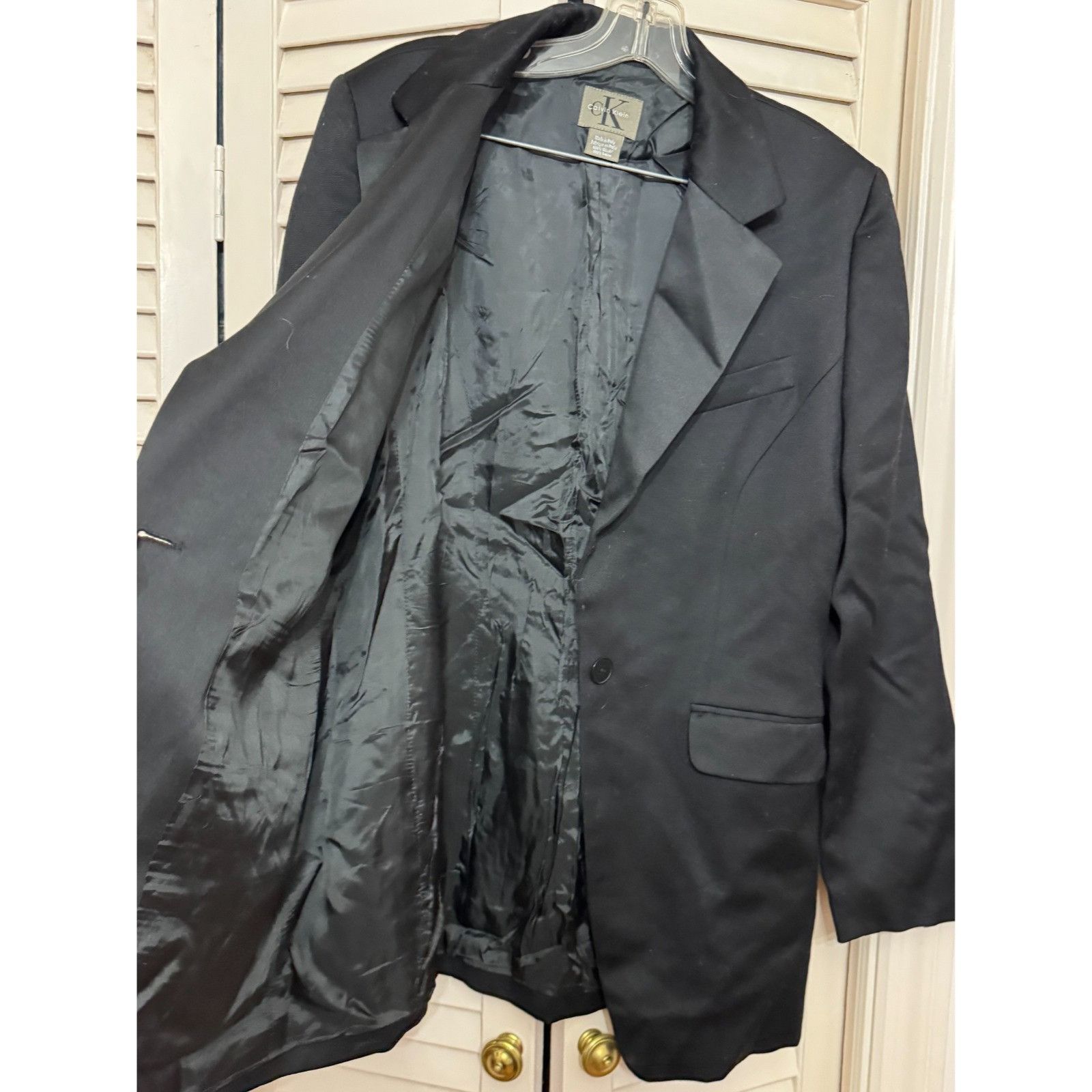 Calvin Klein Calvin Klein Men's Blazer Wool Blazer Jacket size 14 Size 40R - 8 Thumbnail