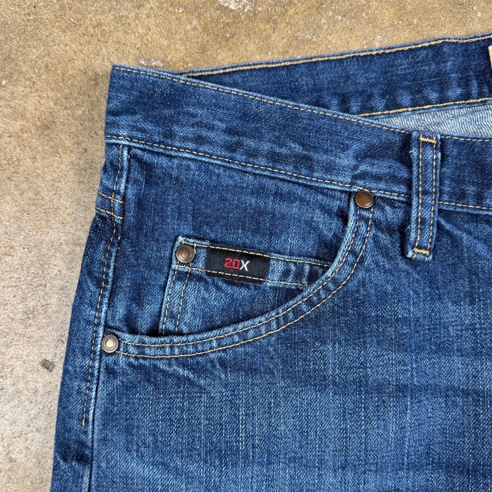 Wrangler Wrangler 20X Men’s Straight Leg Jeans 32x30 Heritage Denim Size US 32 / EU 48 - 3 Thumbnail