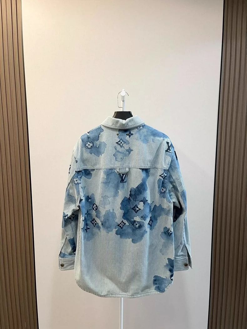 Louis Vuitton Louis Vuitton denim long sleeve shirt-2508 Size US S / EU 44-46 / 1 - 2 Thumbnail