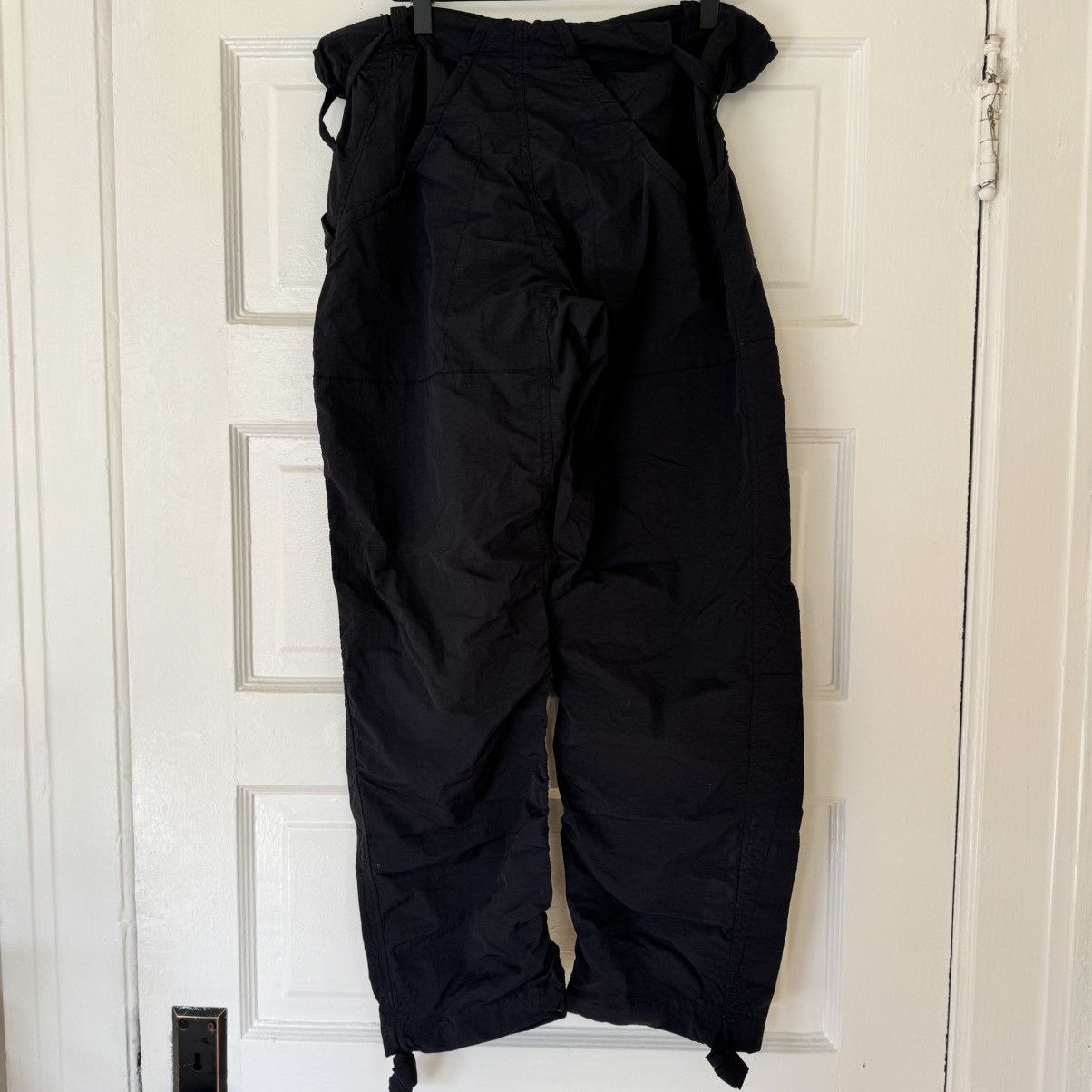 KOZABURO Wave of Sand Bagi Pants Black Nylon Size US 30 / EU 46 - 3 Thumbnail