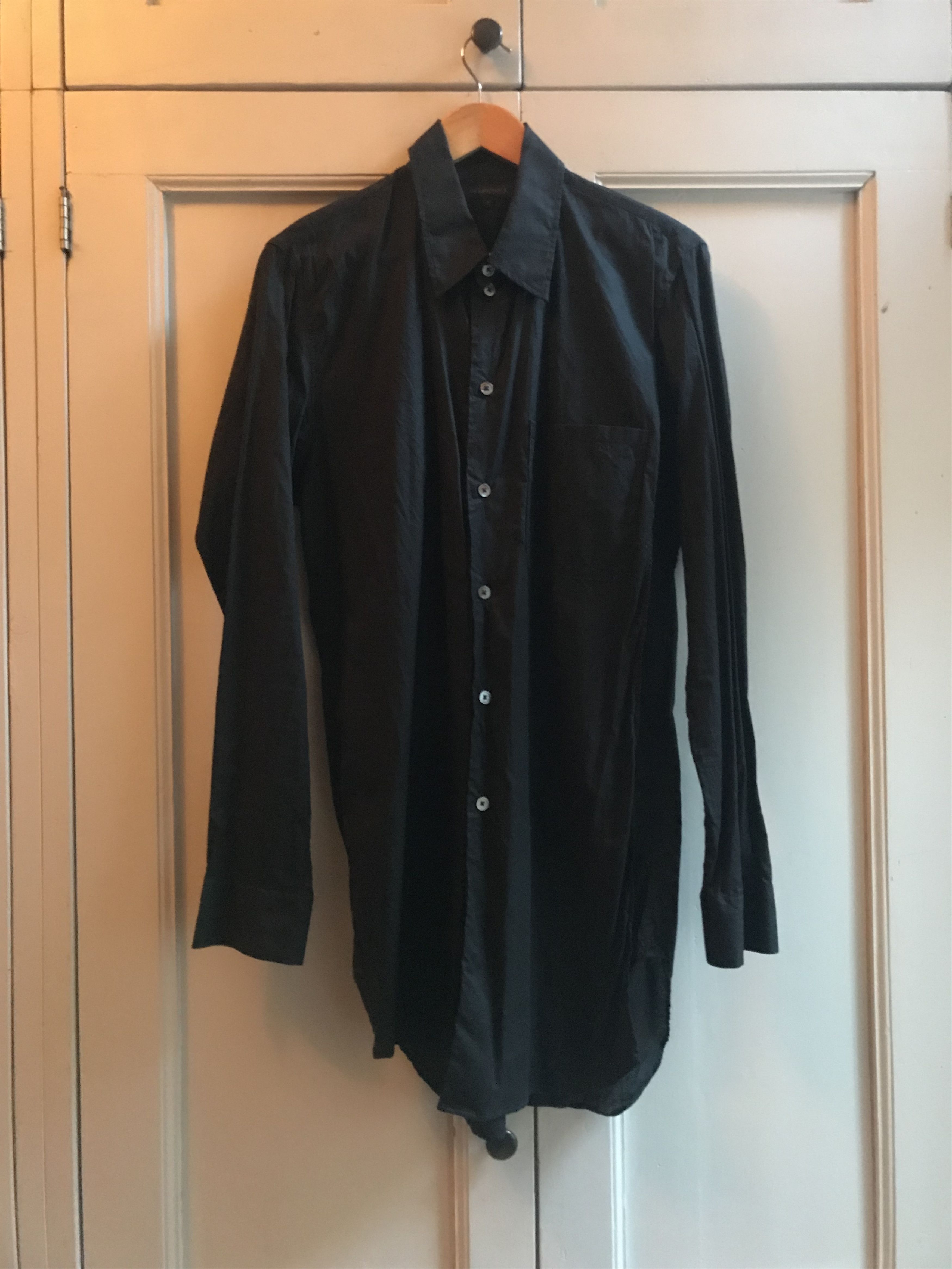 Ann Demeulemeester Asymmetrical NANETTE shirt | Grailed