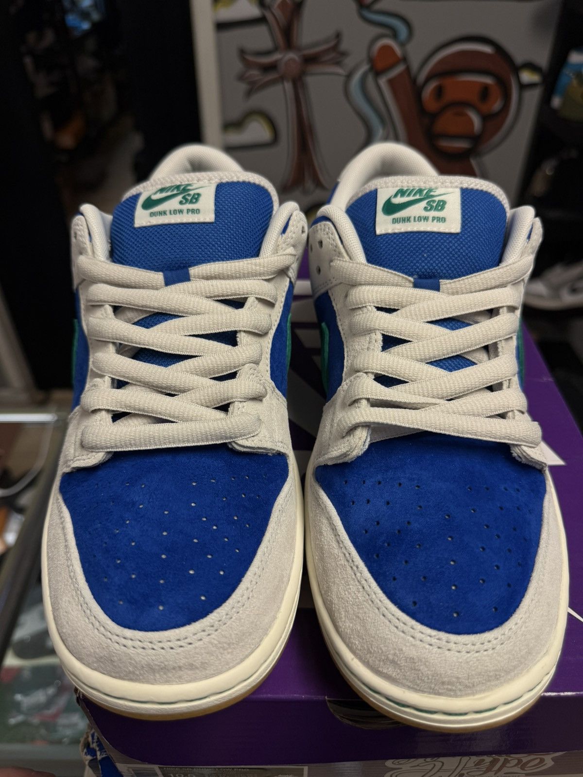 Nike Nike SB Low Hyper Royal Malachite Size 10.5 (NEW) Size US 10.5 / EU 43-44 - 4 Thumbnail