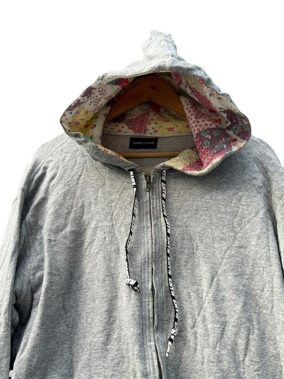 Issey Miyake Tsumori Chisato Patch Print Zip Hoodie Japan Archive Size US XL / EU 56 / 4 - 3 Thumbnail