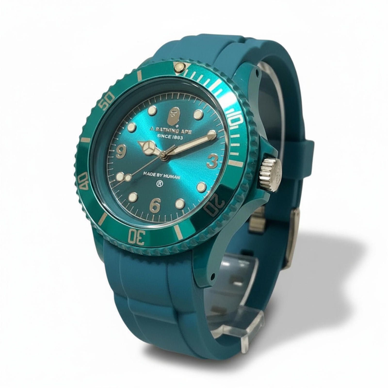 Other A Bathing Ape - Silicone Strap Watch Rotating Beze Size ONE SIZE - 1 Thumbnail