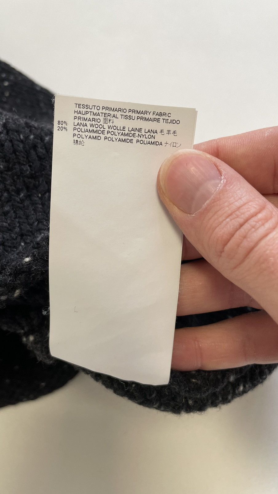 Maison Margiela A/W 17 Rolled Hems Wool Sweater Size US M / EU 48-50 / 2 - 9 Thumbnail