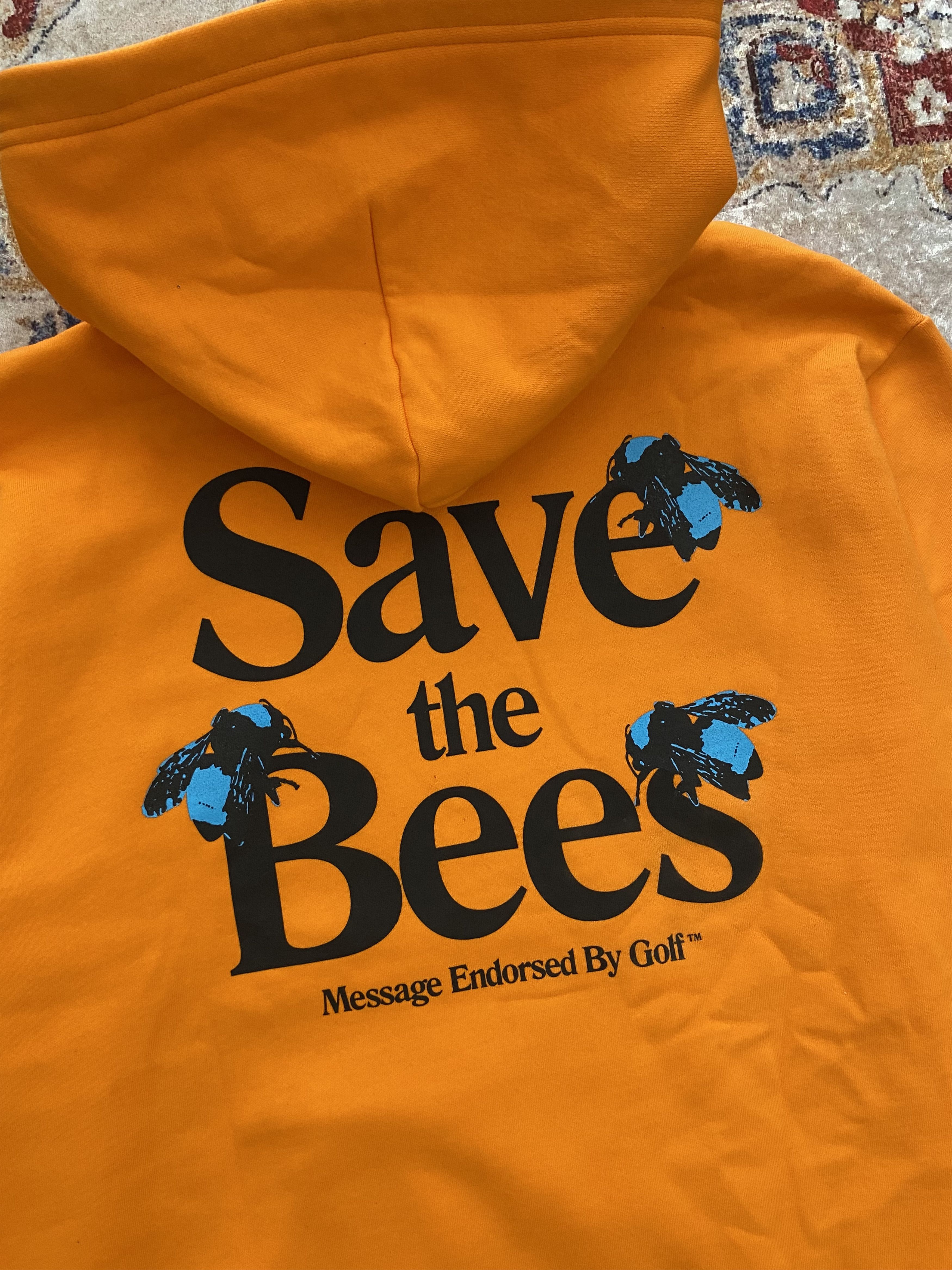 Golf Wang Golf Wang Save the Bees Hoodie - Orange Size US L / EU 52-54 / 3 - 5 Thumbnail