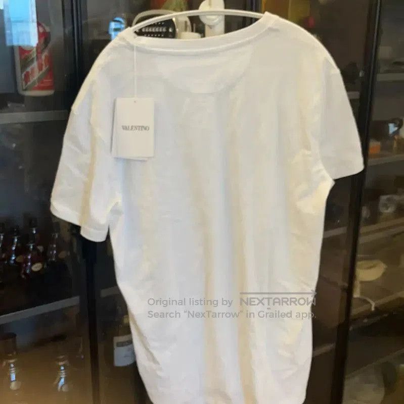 Valentino Valentino Women's White Cotton T-Shirt . Size S / US 4 / IT 40 - 2 Thumbnail