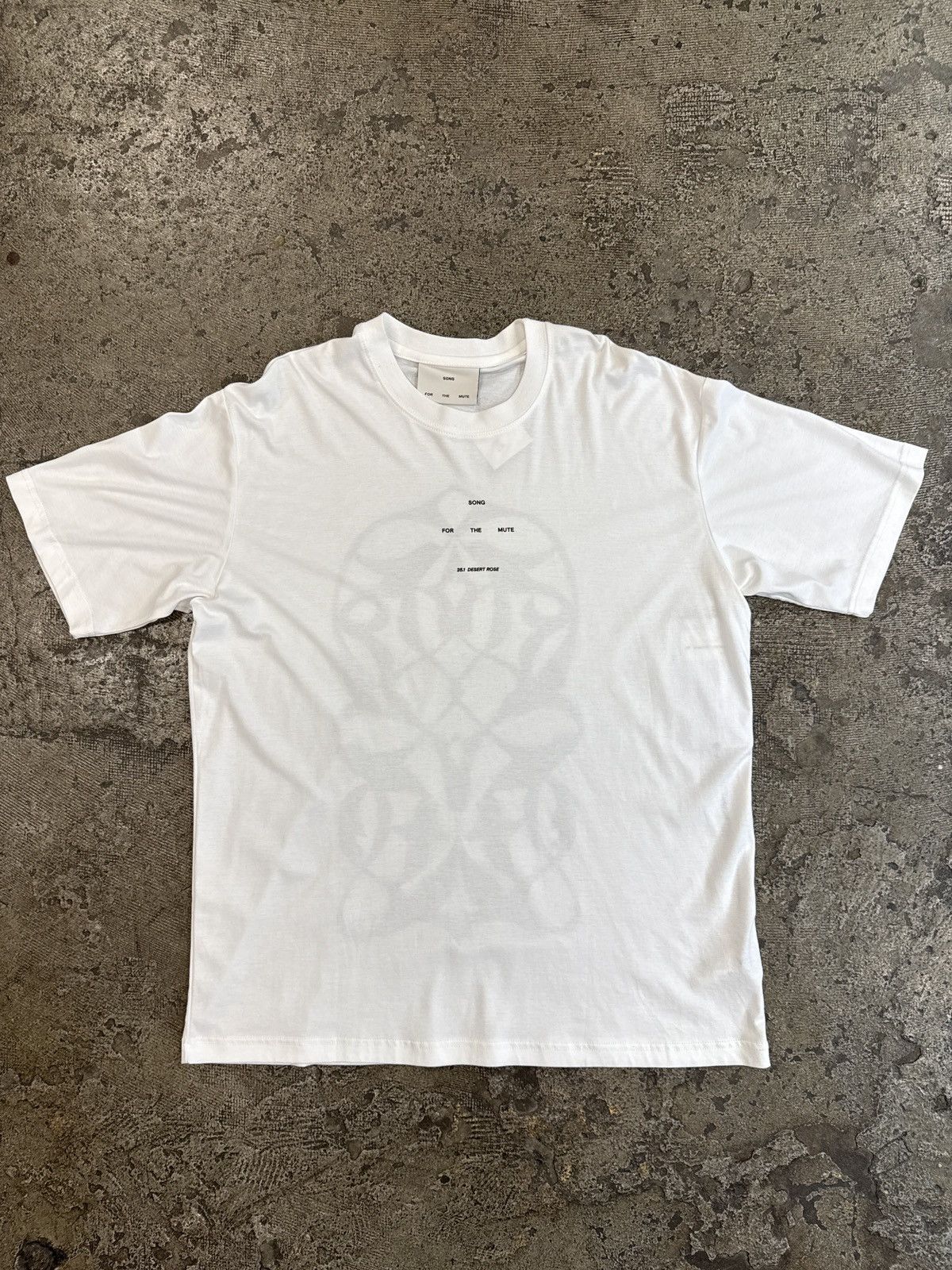 Song For The Mute Logo Oversized Tee