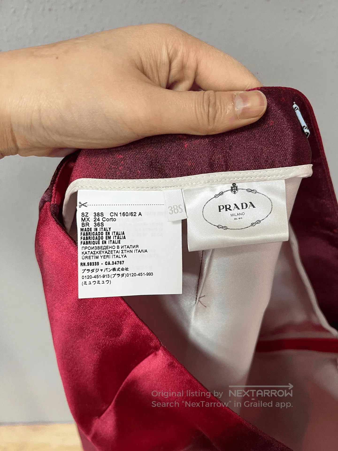 Prada Prada Runway Origami Midi Skirt. Size 37" - 5 Thumbnail