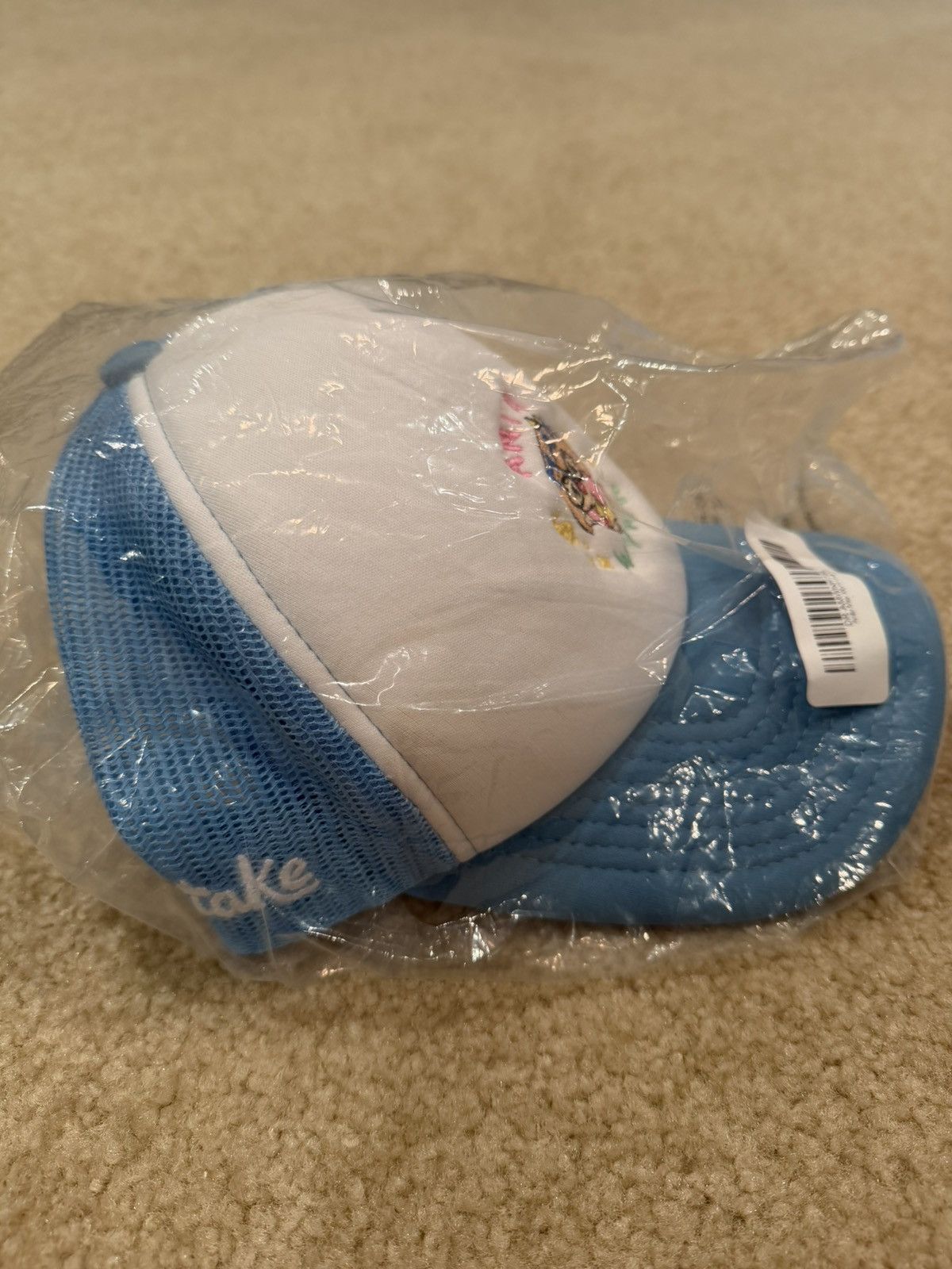 Drake Drake Anita Max Wynn Blue Trucker Hat Size ONE SIZE - 2 Thumbnail