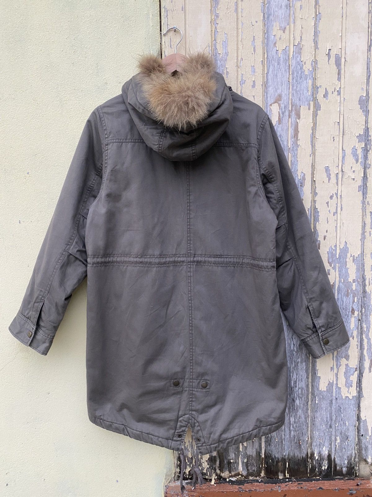 If Six Was Nine × Vintage Vintage colza fur hoodie jacket Size US L / EU 52-54 / 3 - 2 Thumbnail