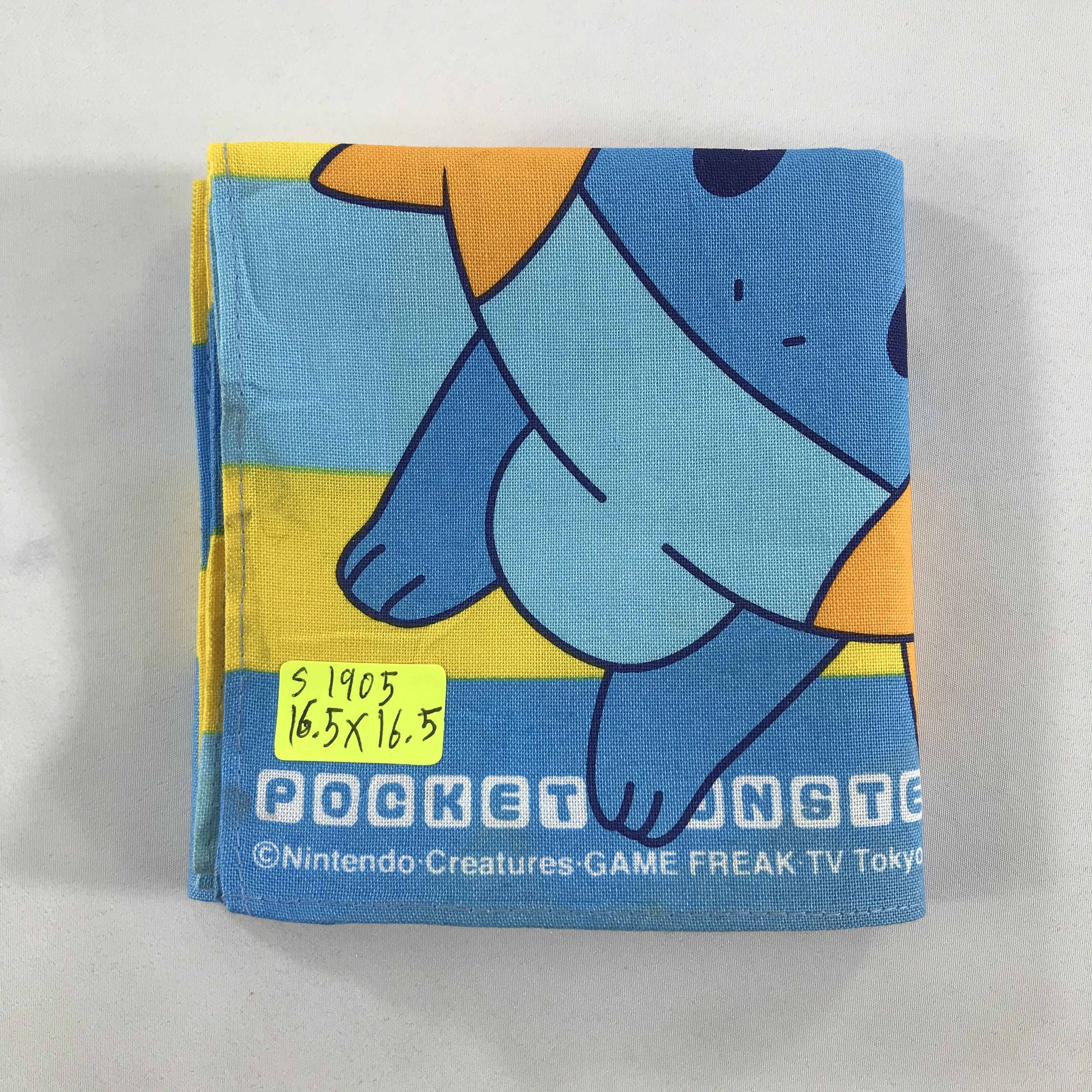 Nintendo × Pokemon × Vintage Pokemon Bandana / Handkerchief / Neckerchief - S1905 Size ONE SIZE - 4 Thumbnail
