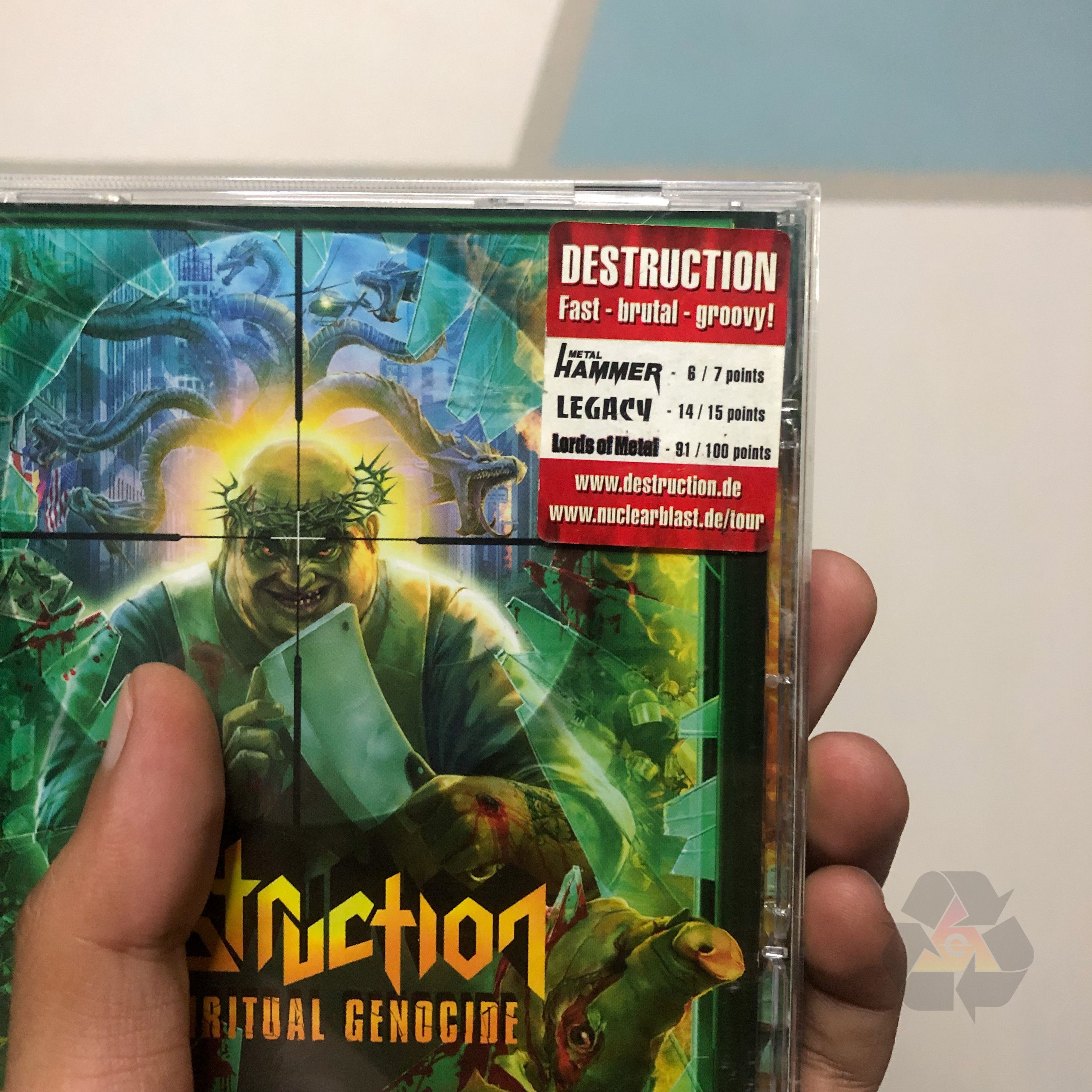 Other CD Destruction Spiral Genocide 2012 Nuclear Blast Size ONE SIZE - 2 Thumbnail