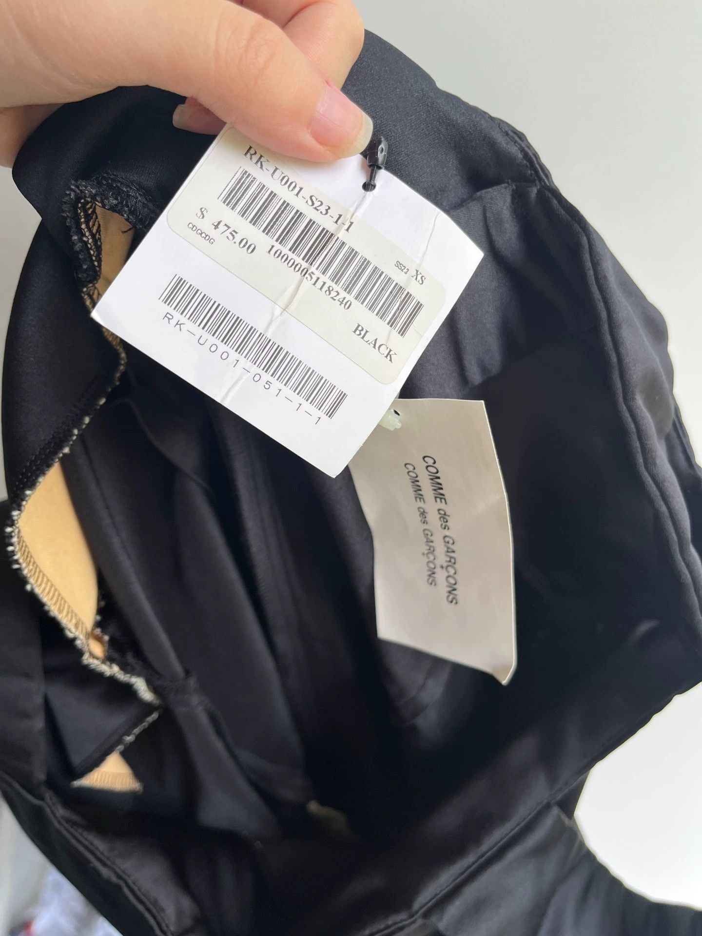 Comme des Garcons Comme des Garçons CDG Jumpsuit XS New With Tags Size 25" / US 0 / IT 36 - 3 Thumbnail