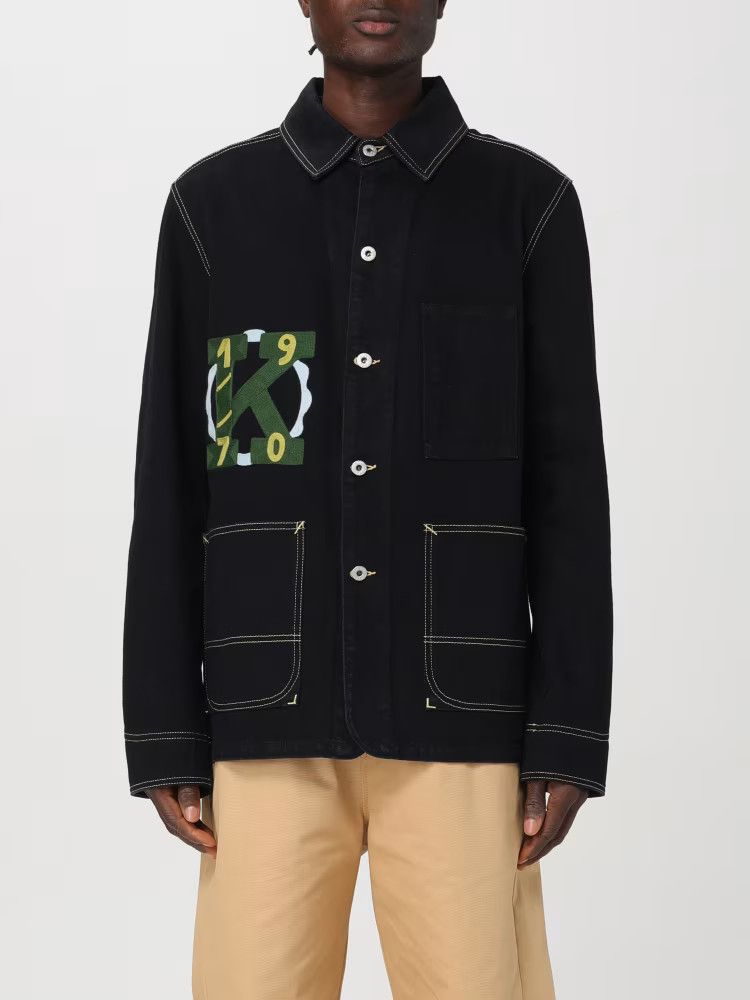Kenzo o1mris0824 Drawn Jacket in Black Size US M / EU 48-50 / 2 - 5 Thumbnail
