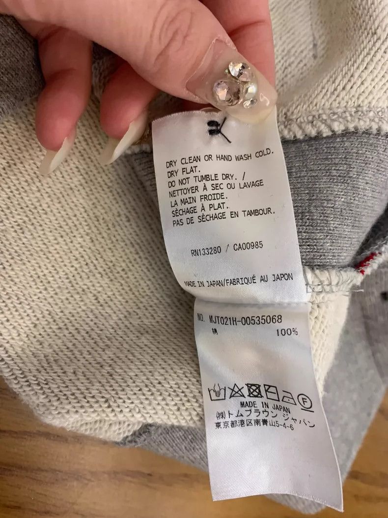 Thom Browne Thom browne Gray classic sweatshirt 2503-Nextarrow Size US S / EU 44-46 / 1 - 7 Thumbnail
