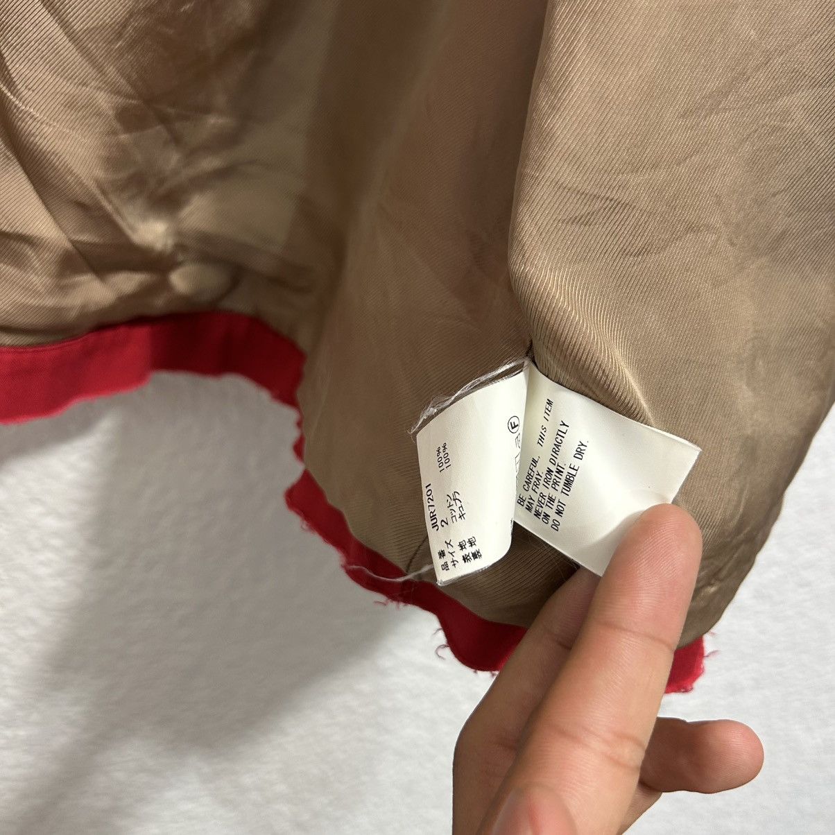 John Undercover × Undercover JHON UNDERCOVER TOKYO JACKET RED SS17 Size US M / EU 48-50 / 2 - 9 Thumbnail
