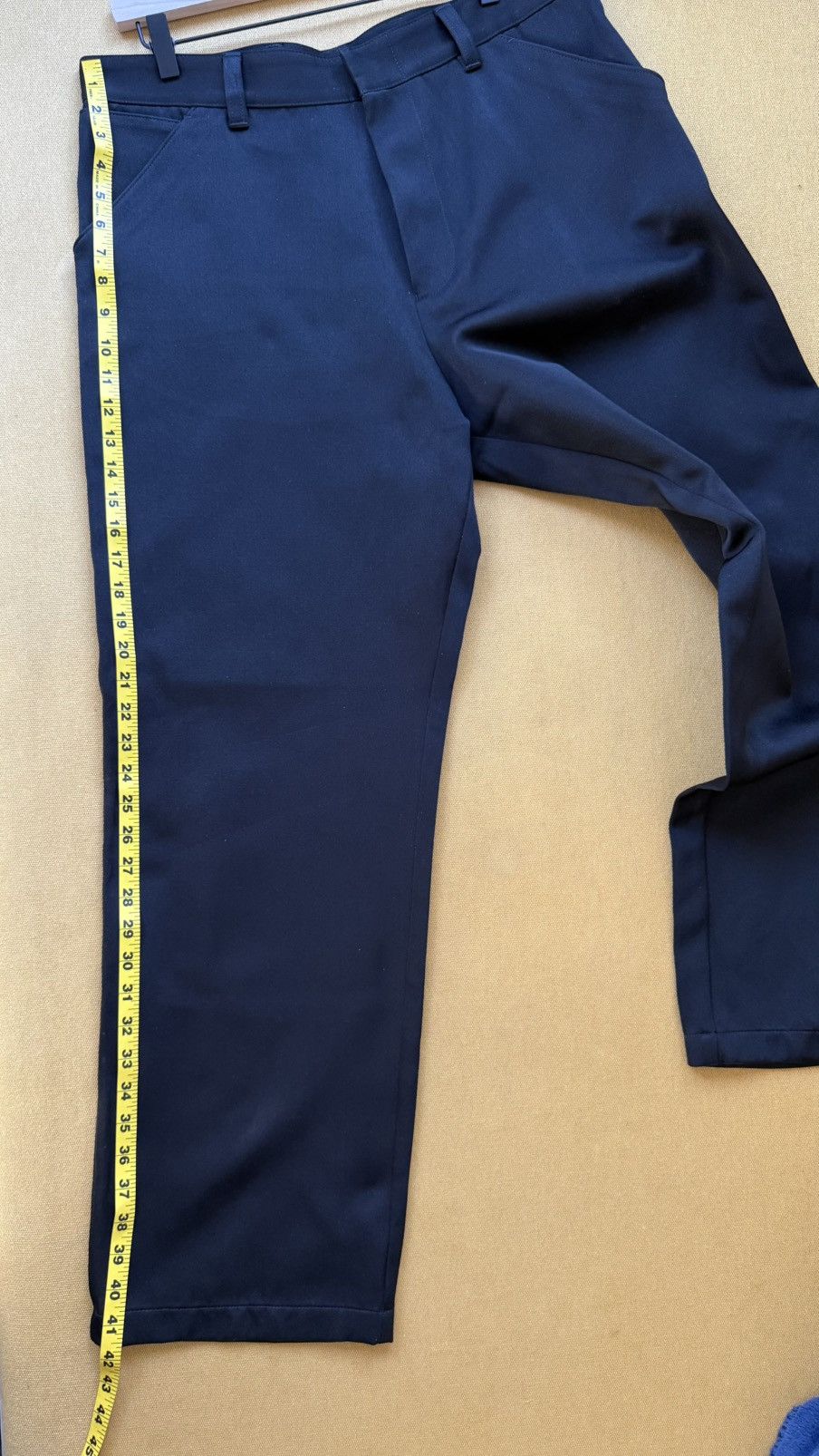 Prada Prada - Black Silk & Cotton Logo Plaque Pants Size US 34 / EU 50 - 17 Thumbnail