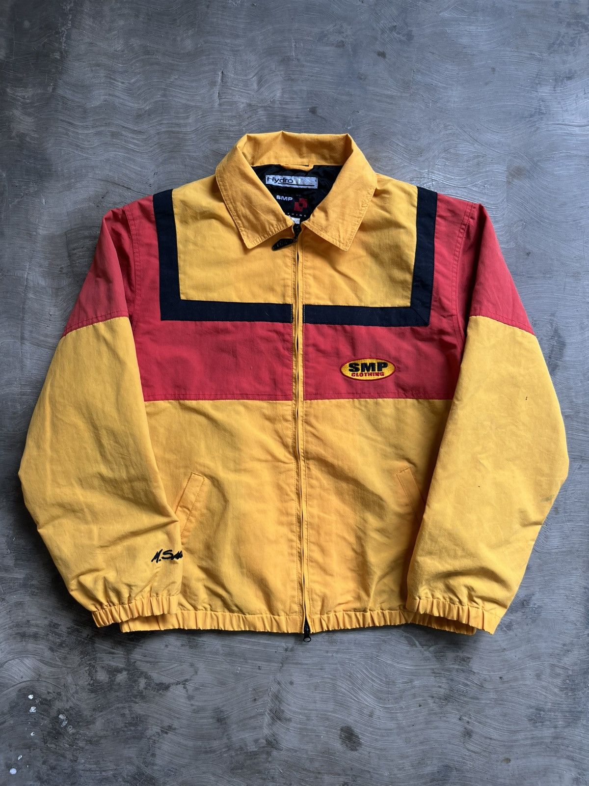 Vintage Vintage 90’s Smp Skateboard work jacket Size US L / EU 52-54 / 3 - 1 Thumbnail