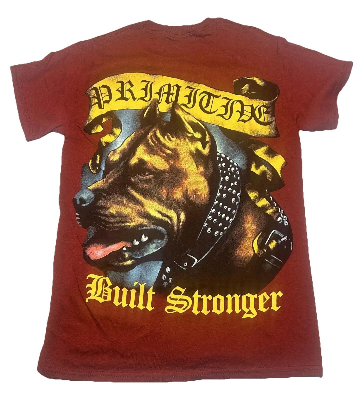 Other Primitive Burgundy T Shirt Men’s Size Small Tee Dog Built Size US S / EU 44-46 / 1 - 1 Thumbnail