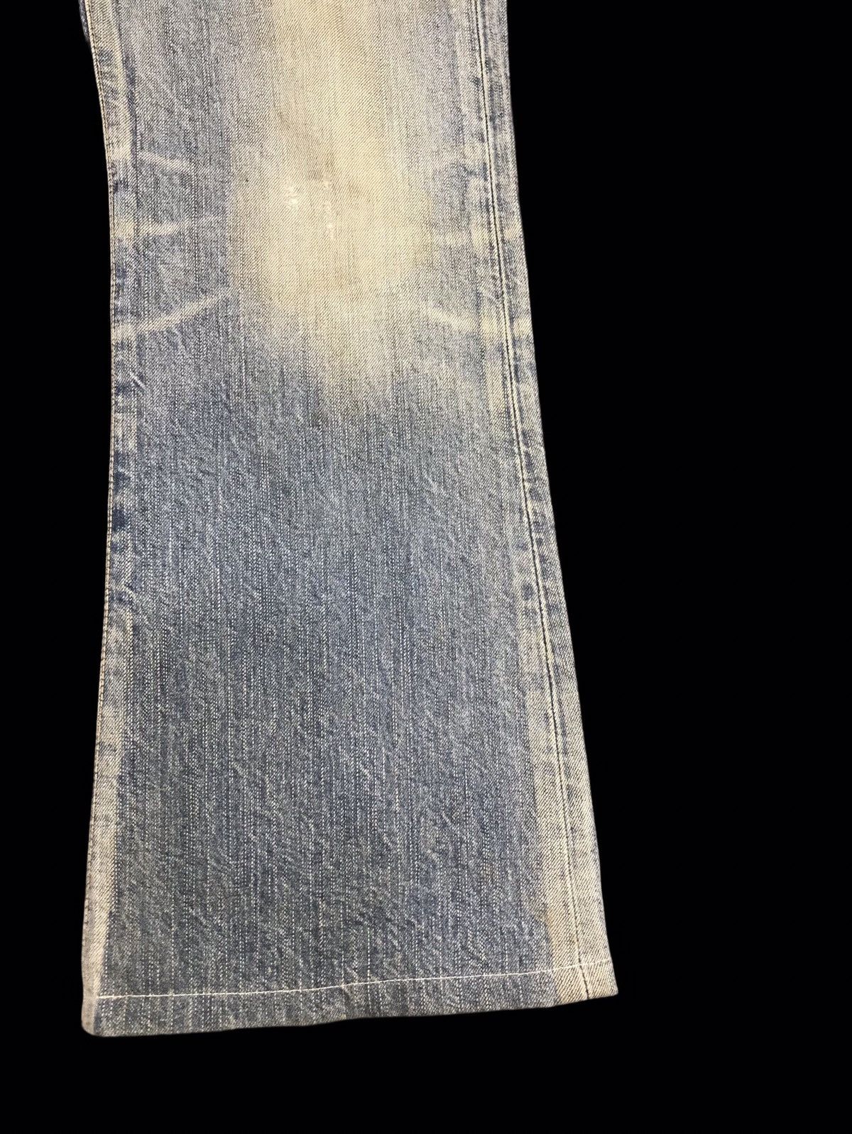 Edwin 💥FLARE💥EDWIN Dirty Distressed Flare Denim F85 Size 32" / US 10 / IT 46 - 4 Thumbnail