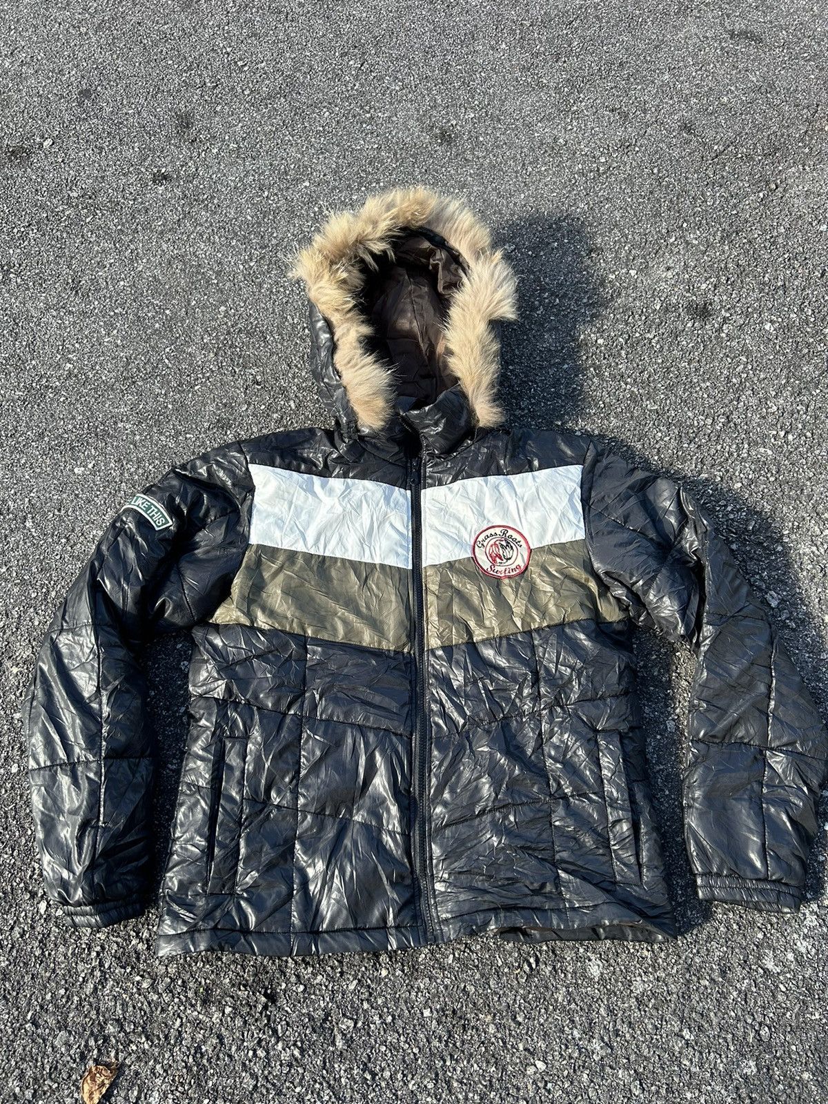 Japanese Brand 💥 T&C SURF FUR PUFFER DOWN JACKET 🔥 Size US M / EU 48-50 / 2 - 1 Thumbnail