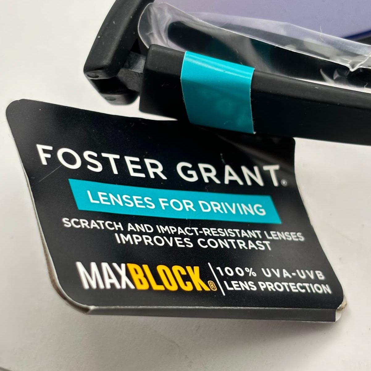 Foster Grant Black Men's Sunglasses Size ONE SIZE - 5 Thumbnail