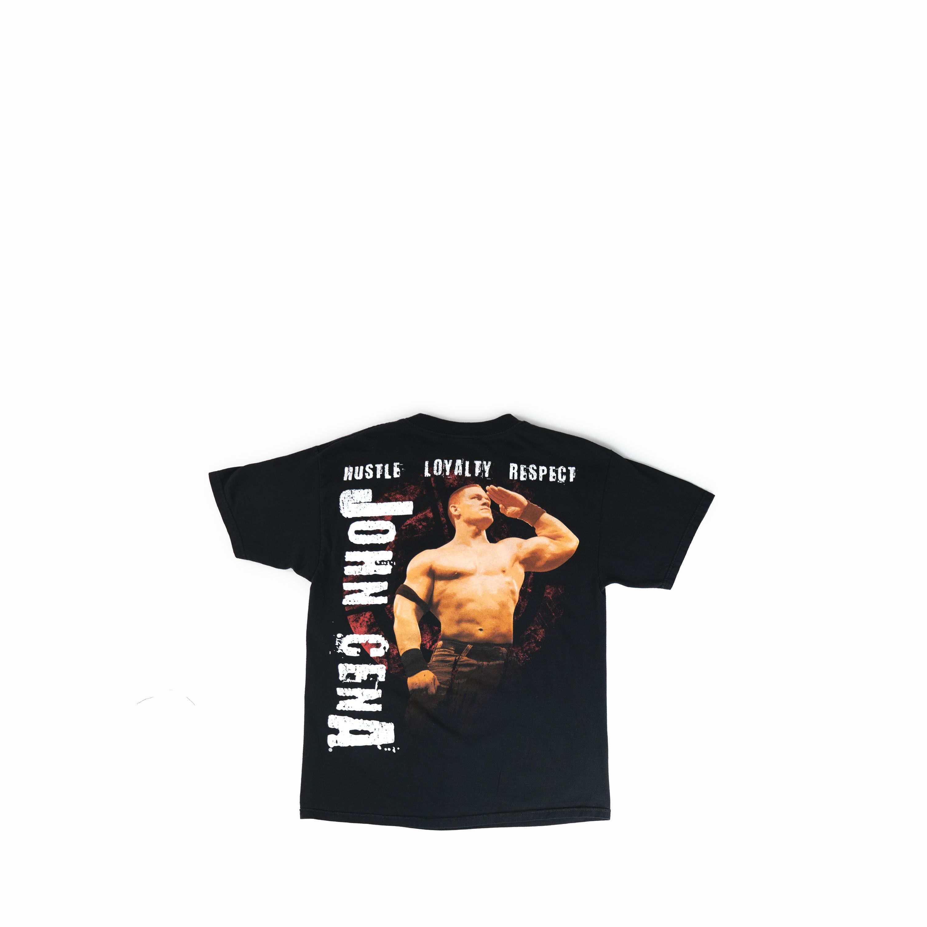 WWE Vintage 2010 John Cena Hustle Loyalty Respect WWE Tee Shirt Size US L / EU 52-54 / 3 - 2 Thumbnail