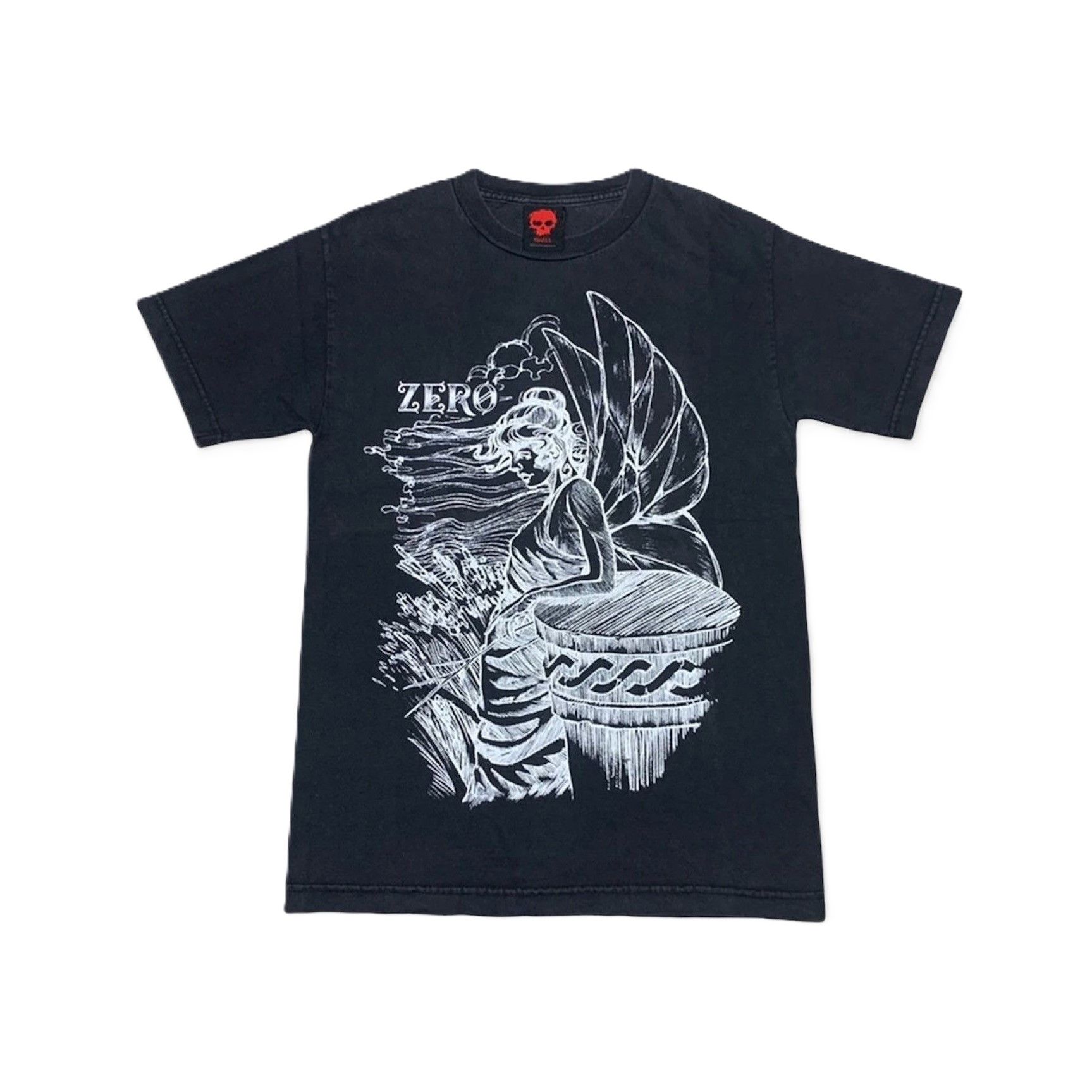 Vintage Vintage 90s Zero Skateboards T-Shirt Black Small Size US S / EU 44-46 / 1 - 1 Thumbnail