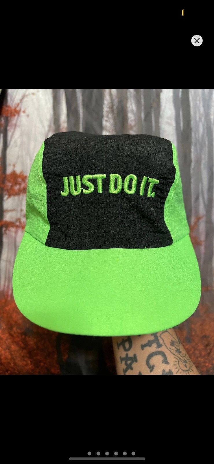 Nike ***FINAL DROP***RARE 90s “JUST DO IT” NIKE BOOT BUNGEE CAP Size ONE SIZE - 1 Thumbnail