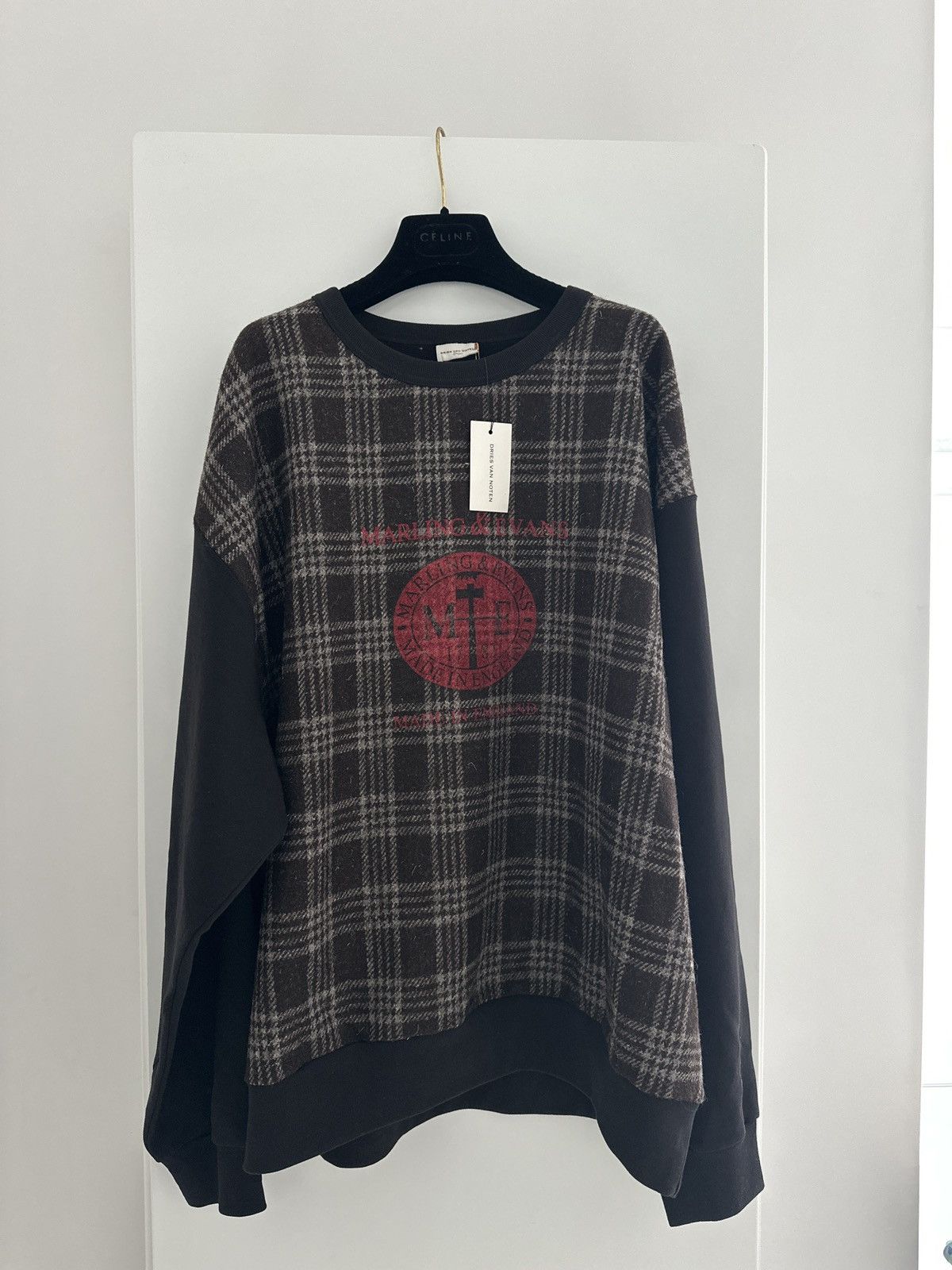 Dries Van Noten Dries Van Noten Archive Oversized Sweatshirt Size US L / EU 52-54 / 3 - 1 Thumbnail