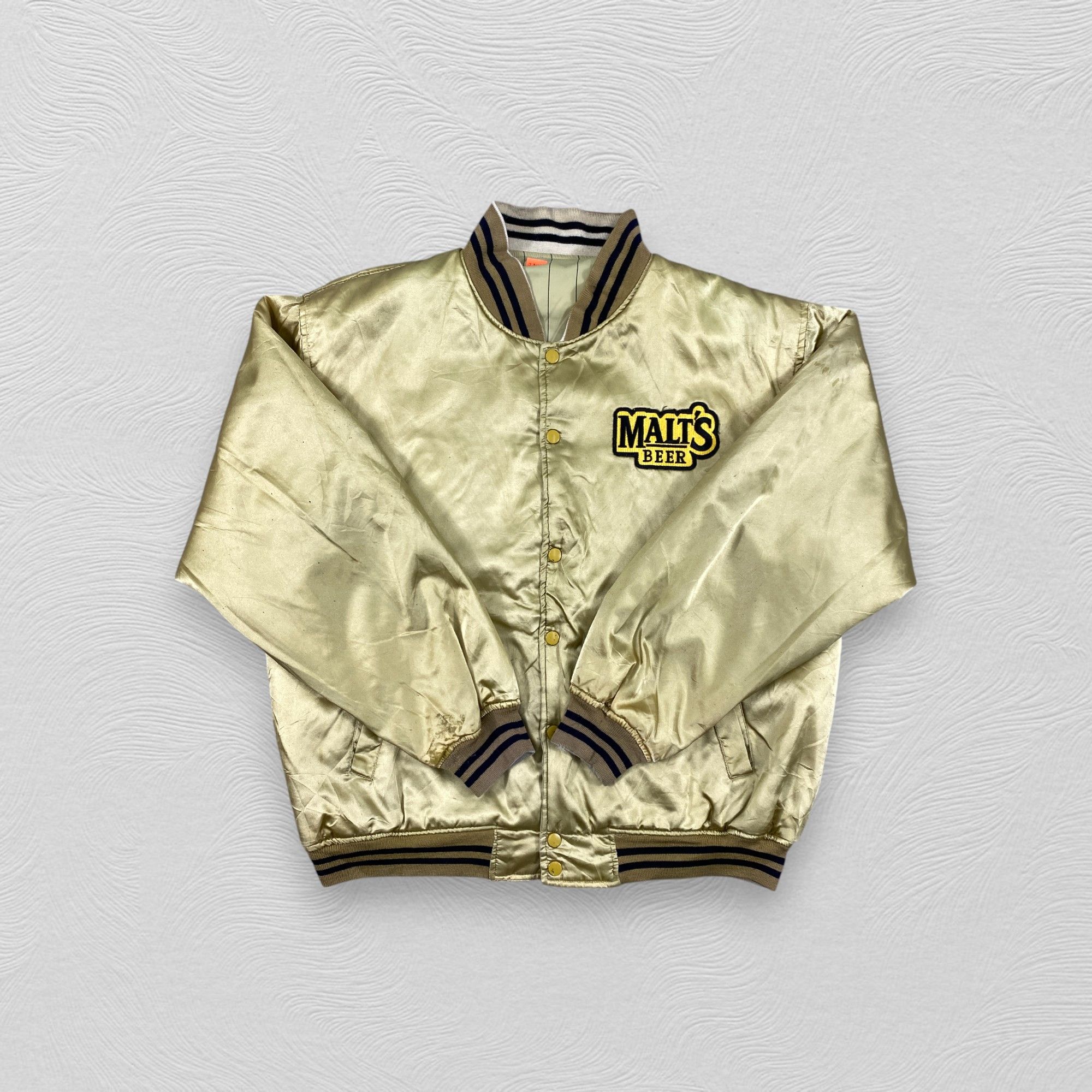 Comme des Garcons Vintage Baseball Malts Reversible CDG Style Jacket -J309 Size US L / EU 52-54 / 3 - 6 Thumbnail