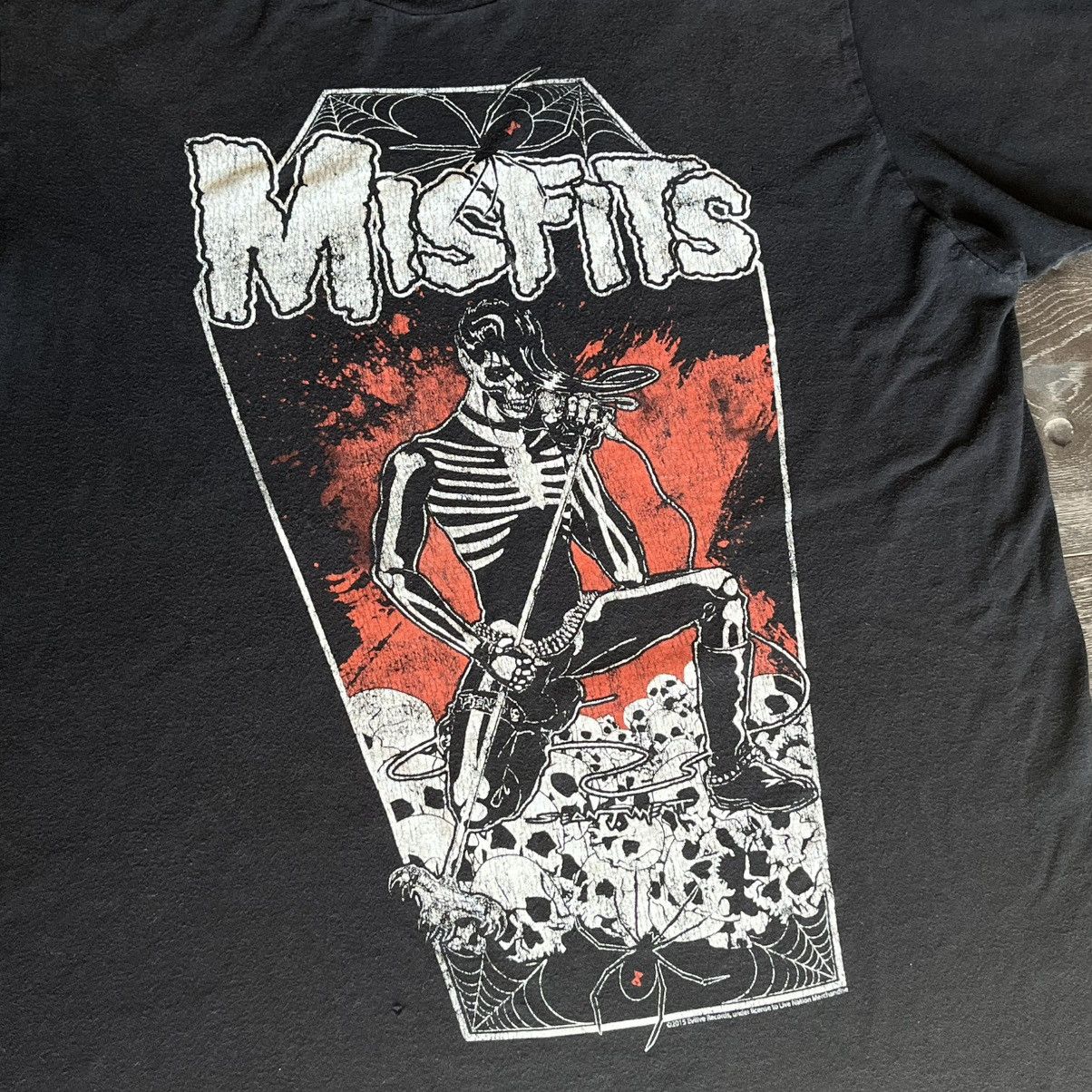 Misfits Vintage The Misfits Legacy of Brutality Coffin Punk Band Tee Size US M / EU 48-50 / 2 - 4 Thumbnail