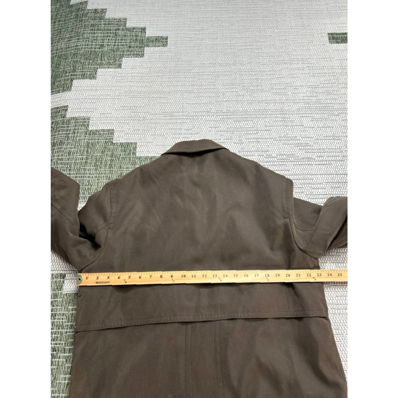 Ralph Lauren Lauren Ralph Lauren Trench Coat Mens 40 L Brown Canvas Size US XXS / EU 40 - 6 Thumbnail