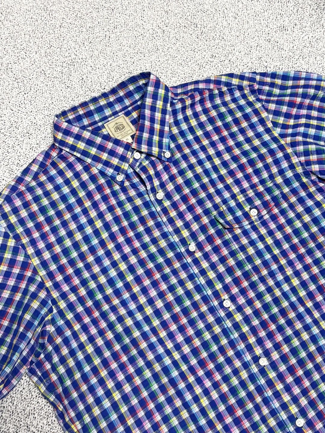 J. Press J.PRESS seersucker madras check shirt Size US XL / EU 56 / 4 - 2 Thumbnail