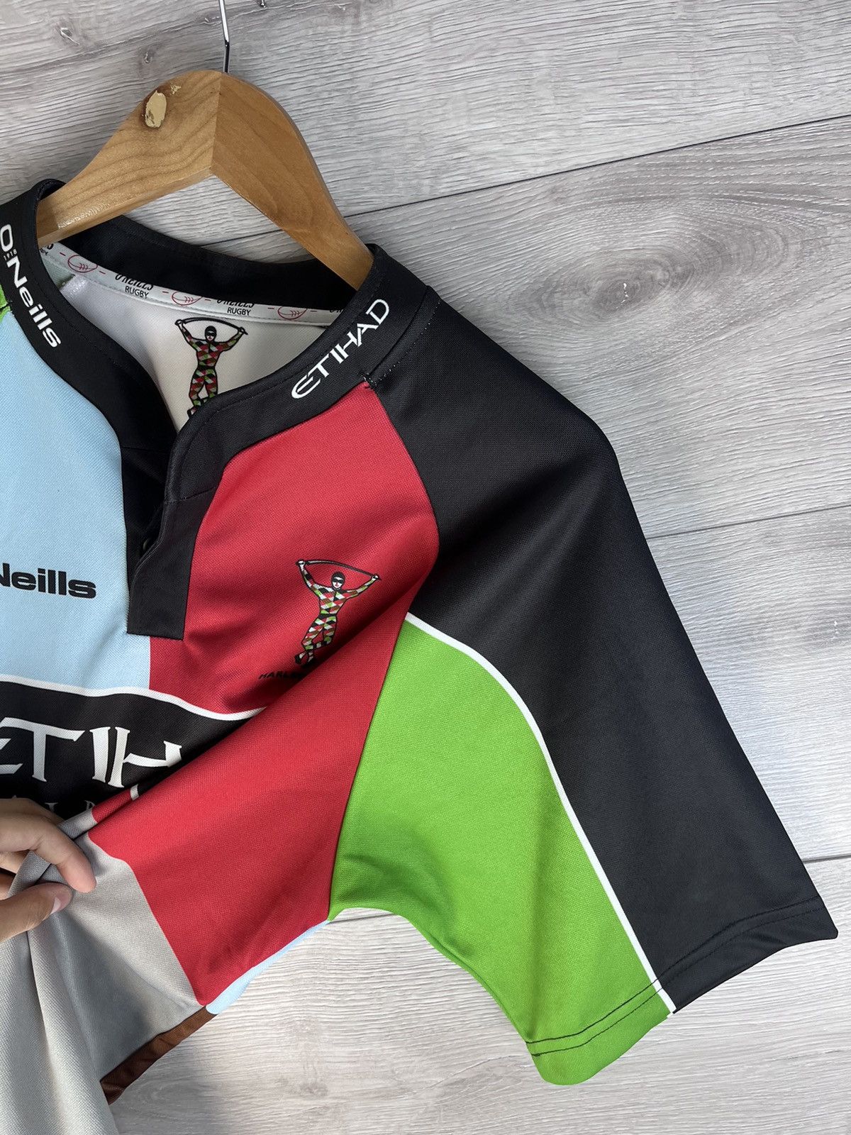 O'Neill Men's rugby jersey O'Neills size M Harlequins Size US M / EU 48-50 / 2 - 8 Thumbnail